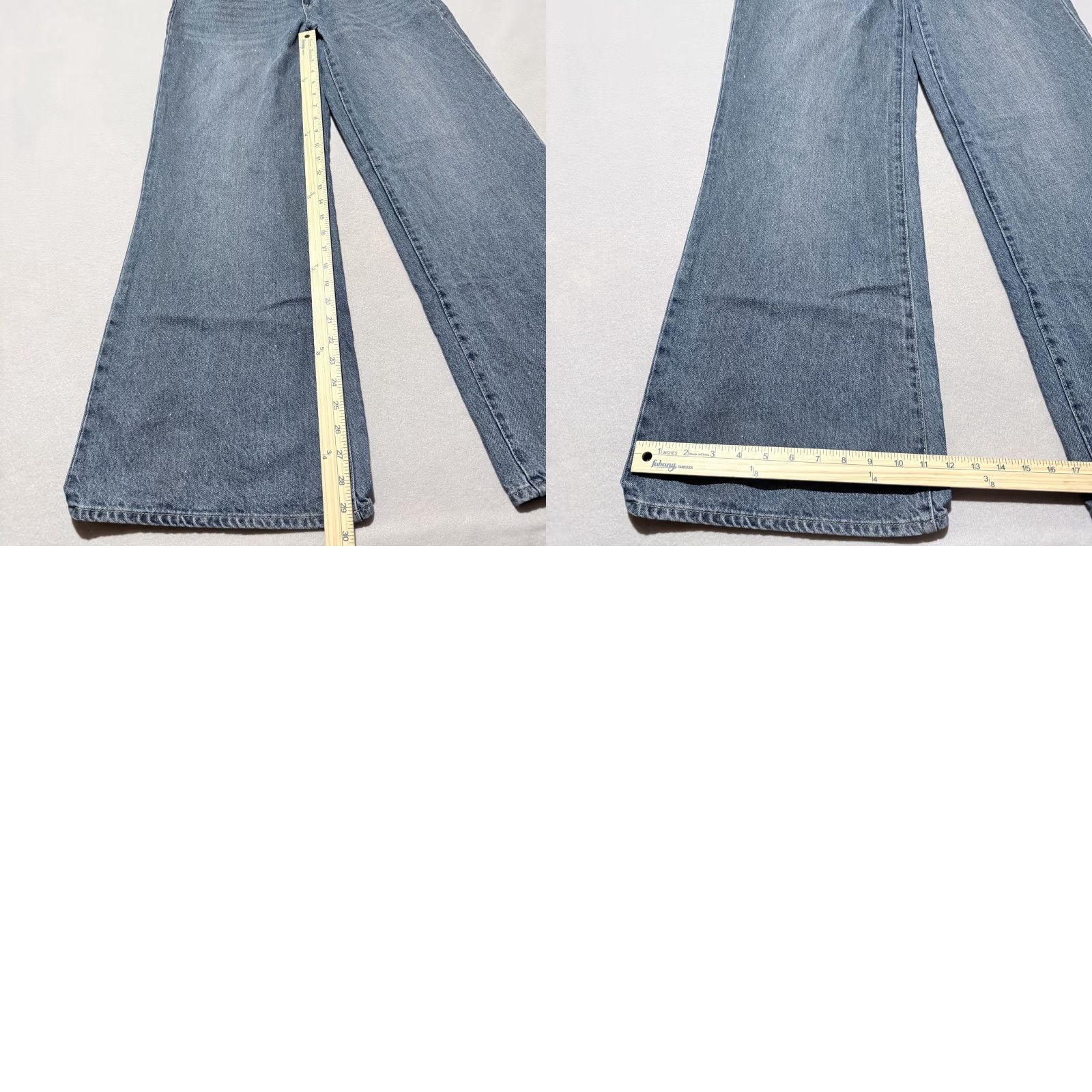 Pacsun Pacsun Lena Super Baggy Jeans Women's Light Blue Denim Baggy Jeans Pacsun 26 90s Wide-Leg Block: 5-Pocket Size 26" / US 2 / IT 38 - 10 Thumbnail