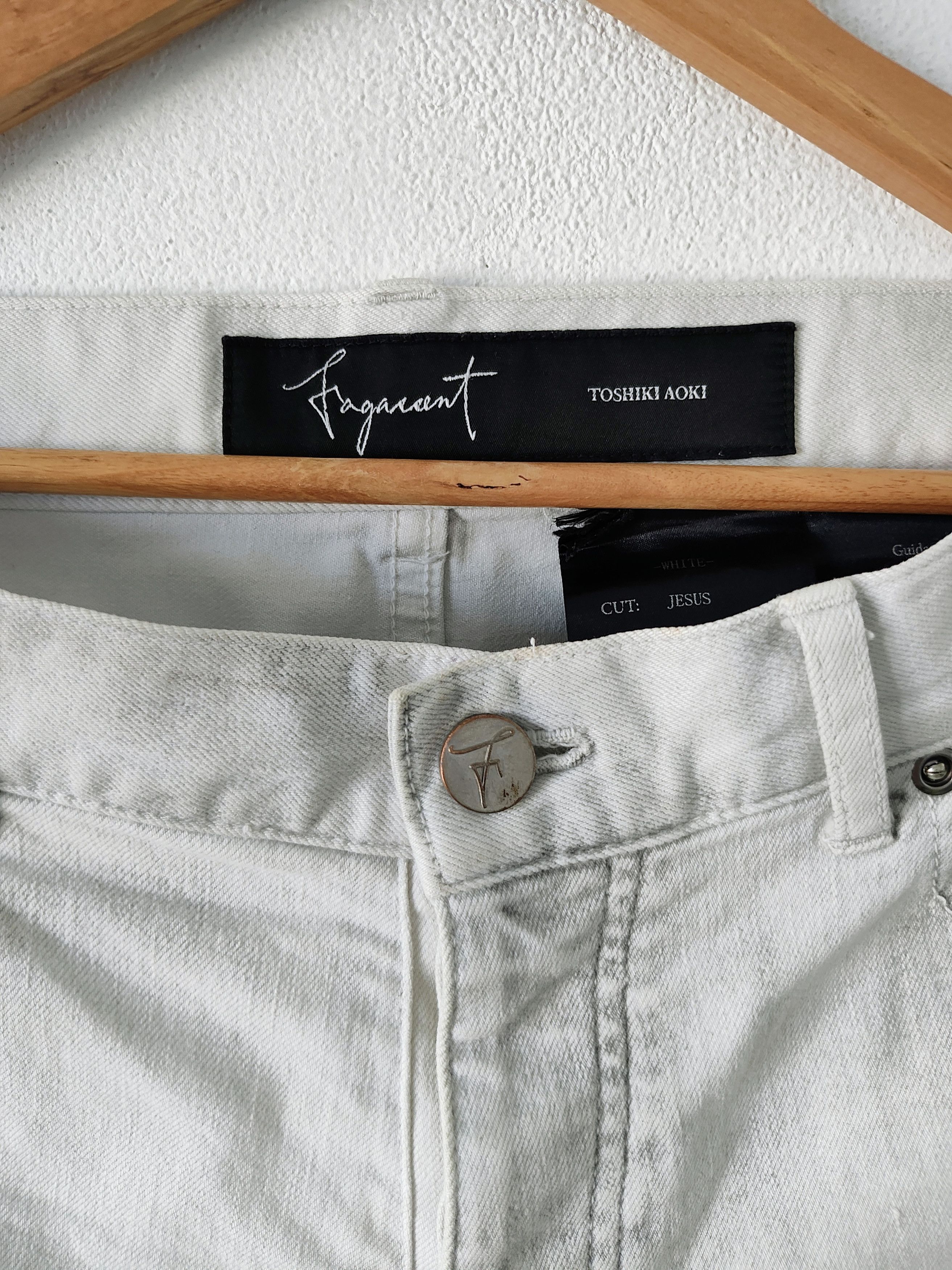 Fagassent Toshiki Aoki JESUS CUT JEANS Size US 33 - 4 Thumbnail