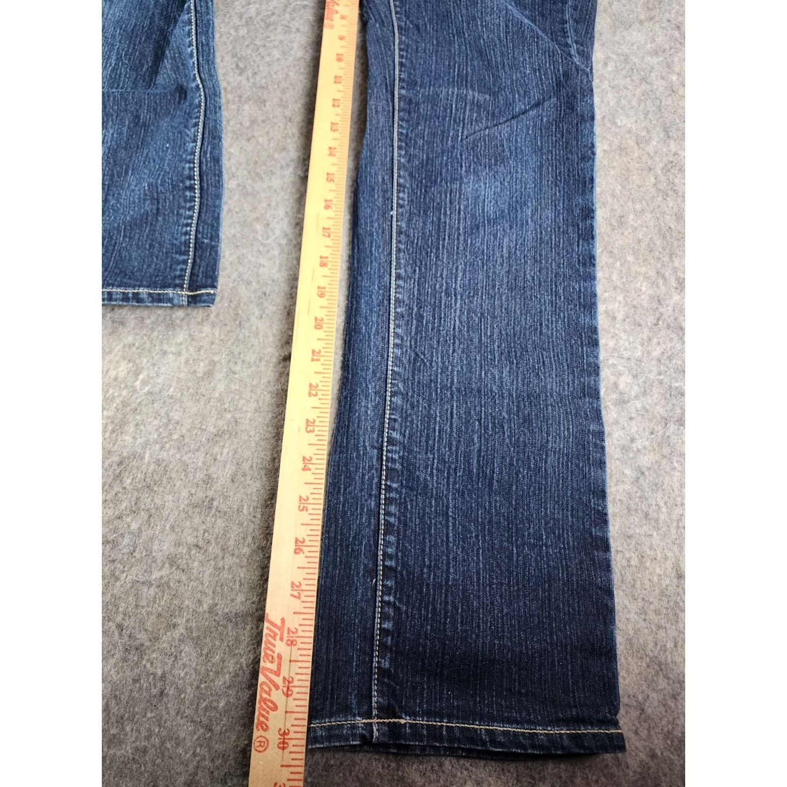 Calvin Klein Calvin Klein Jeans Skinny Womens 6 Mid Rise Stretch Denim Blue 5-Pocket Classic Logo Slim VINTAGE Size 28" / US 6 / IT 42 - 6 Thumbnail