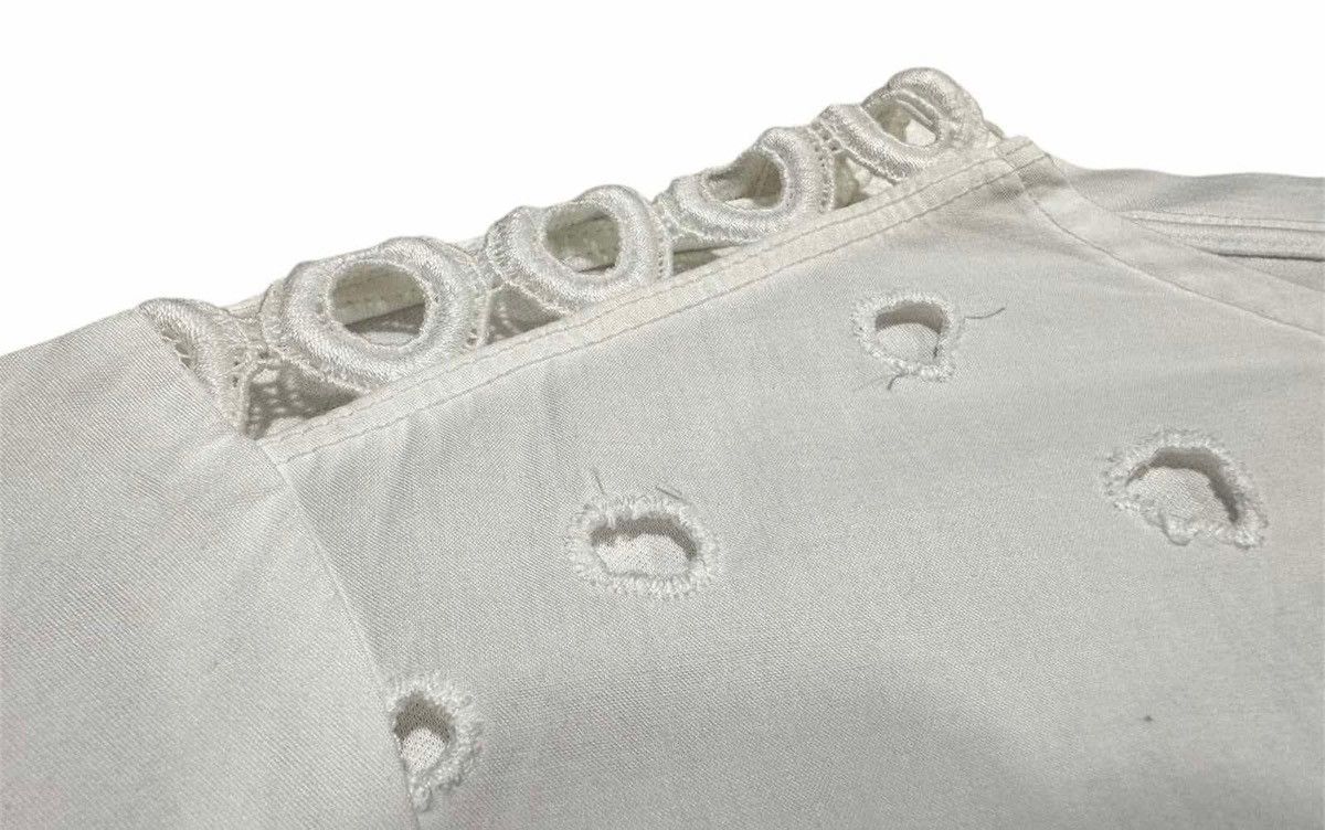 Issey Miyake 🔥Rare Vintage Tsumori Chisato Perforated Geometric Shirt Size M / US 6-8 / IT 42-44 - 14 Thumbnail