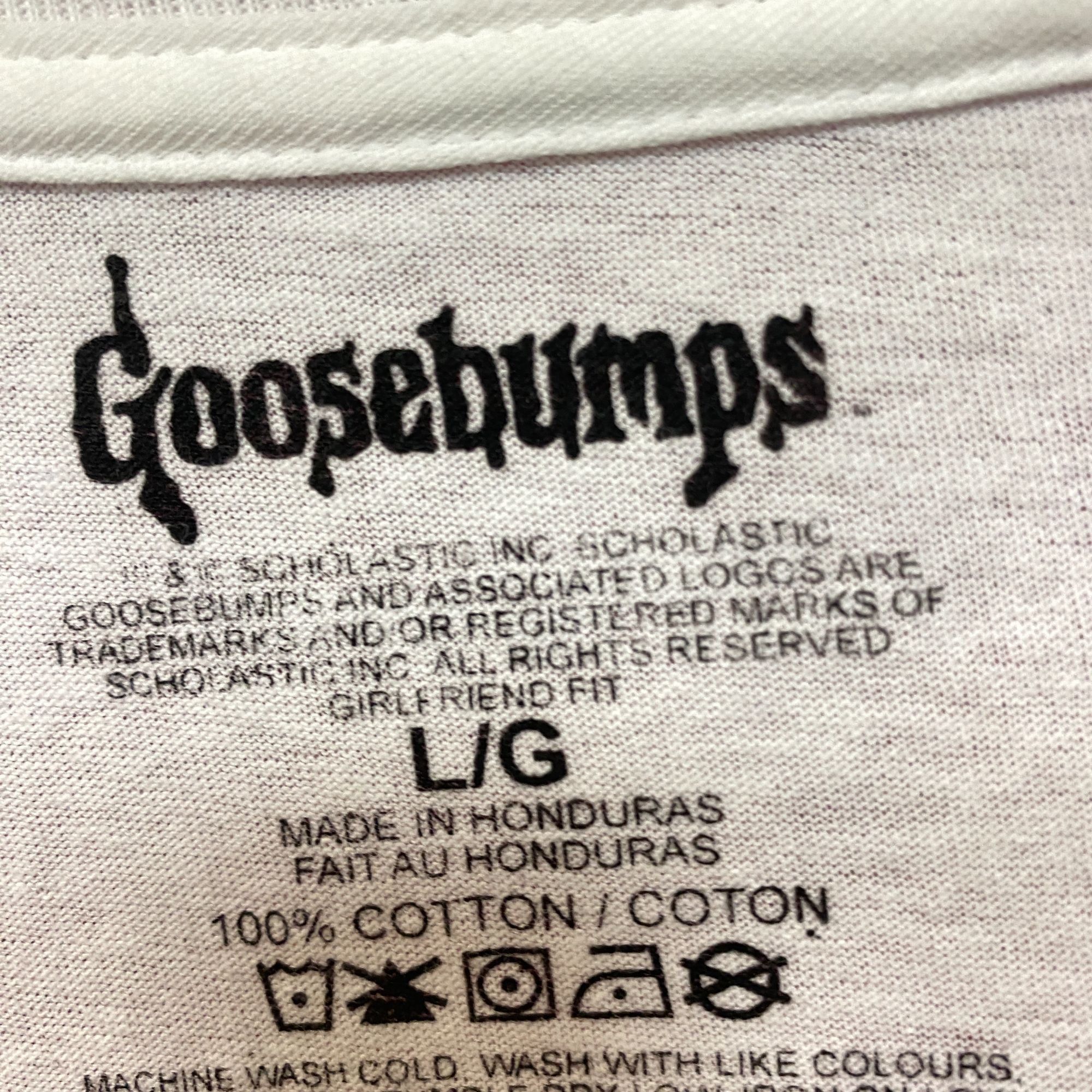 Other Goosebumps RL Stine Horror Series Cover Art Collage Tee L Size US L / EU 52-54 / 3 - 4 Thumbnail