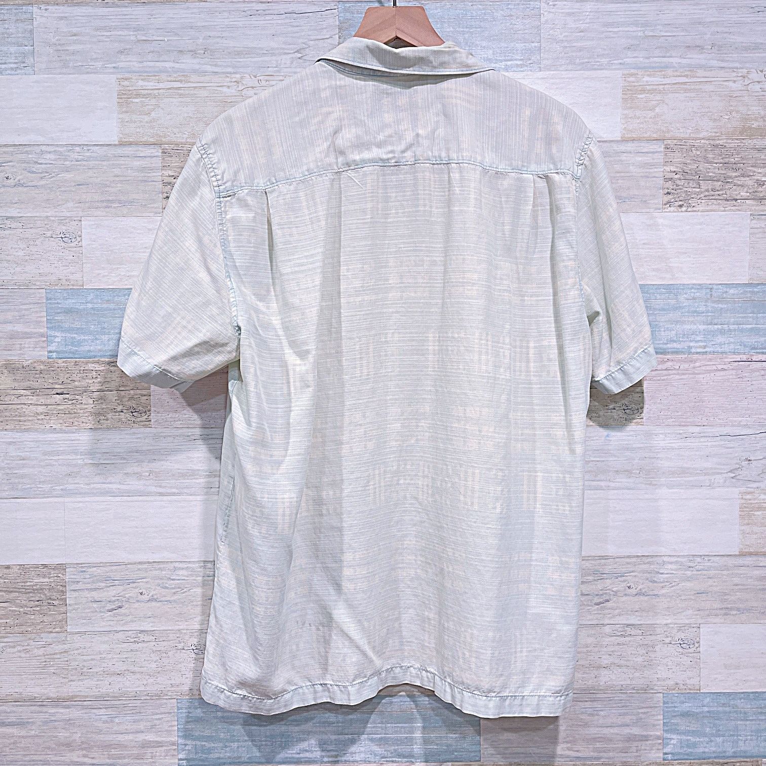 Tommy Bahama TOMMY BAHAMA Silk Hawaiian Camp Shirt Blue Mens Large Size US L / EU 52-54 / 3 - 4 Thumbnail