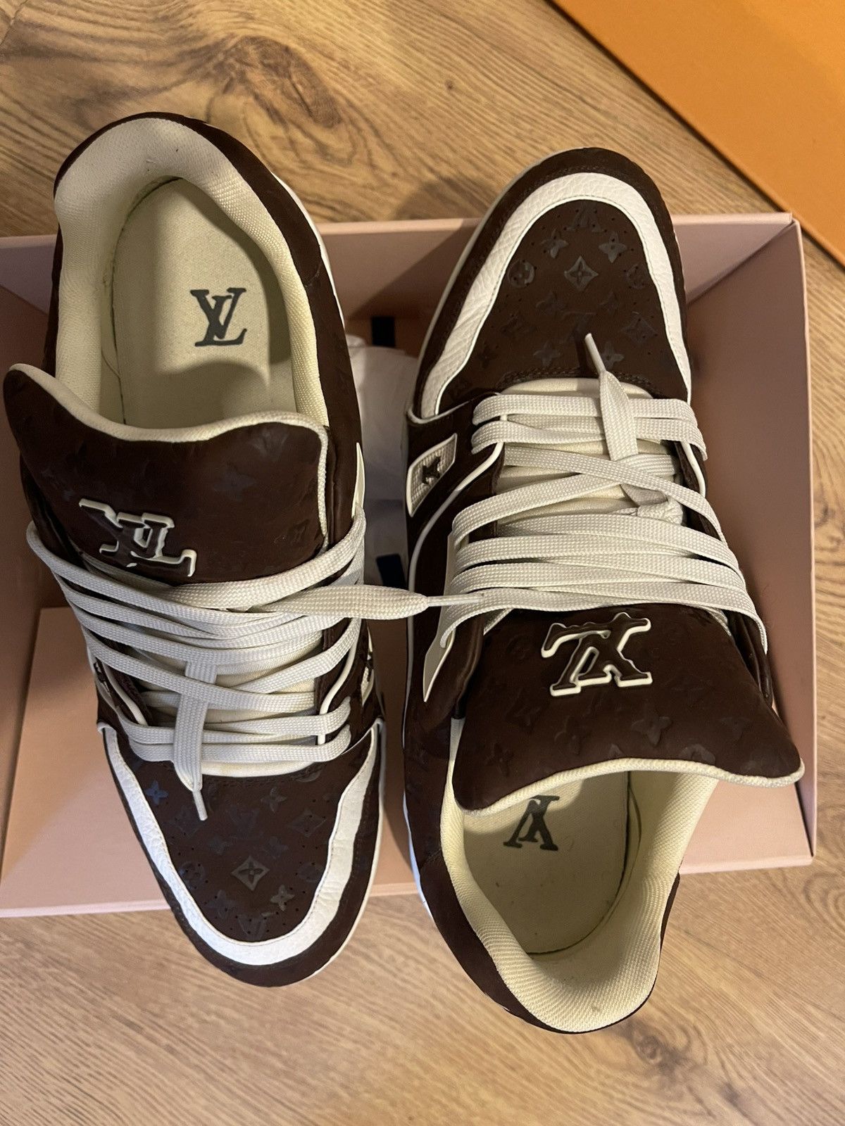Louis Vuitton Louis Vuitton X Tyler The Creator LV trainers Size US 10.5 / EU 43-44 - 2 Thumbnail