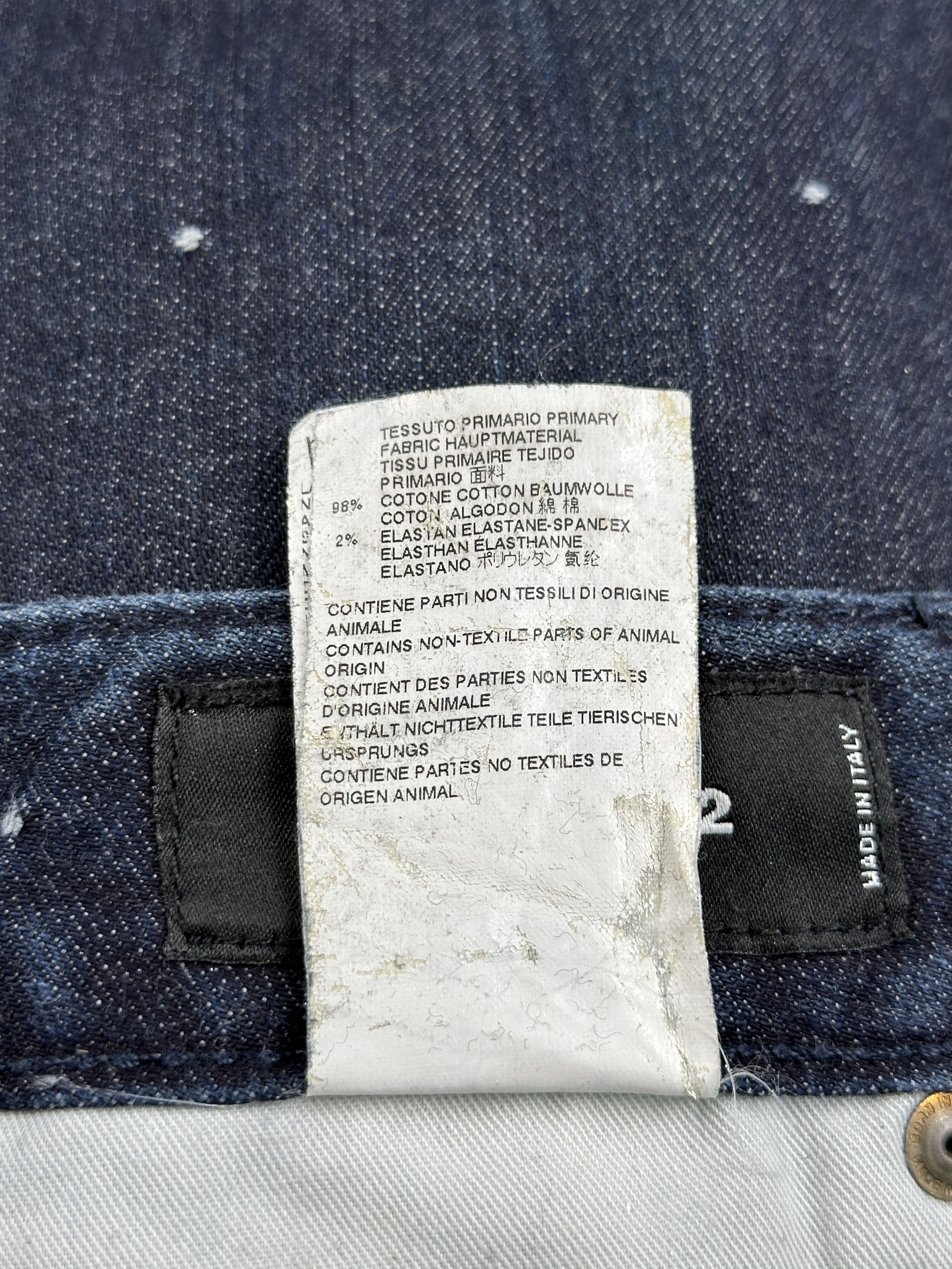 Dsquared2 Polka Dot Denim Jeans Size US 29 - 15 Thumbnail