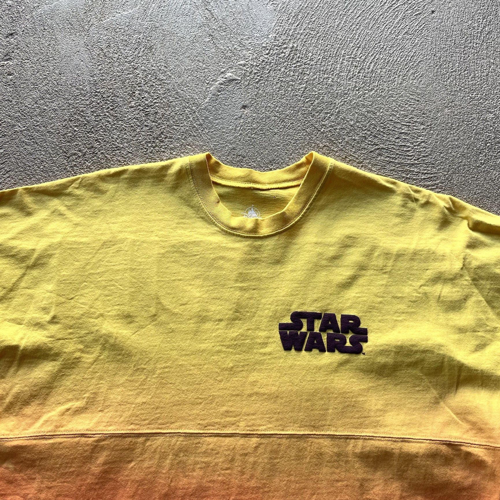 Disney Disney Star Wars Shirt Mens Small Yellow Spirit Jersey Luke Skywalker Tatooine Crew Neck Cotton Jersey 90s Theme Stars Movie Classicts Short? Size US S / EU 44-46 / 1 - 5 Thumbnail