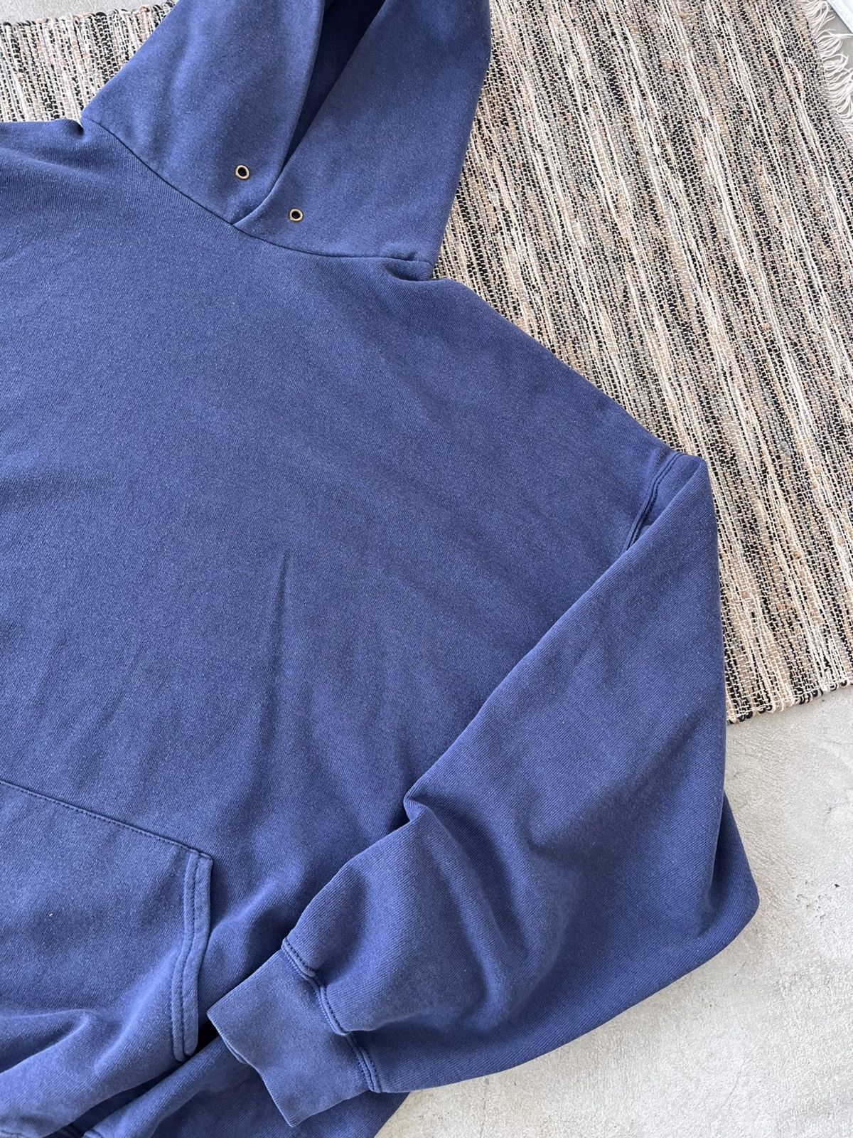 Fruit Of The Loom × Vintage Vintage Fruit of the Loom Faded Blue Hoodie oversized fit Size US XXL / EU 58 / 5 - 7 Thumbnail