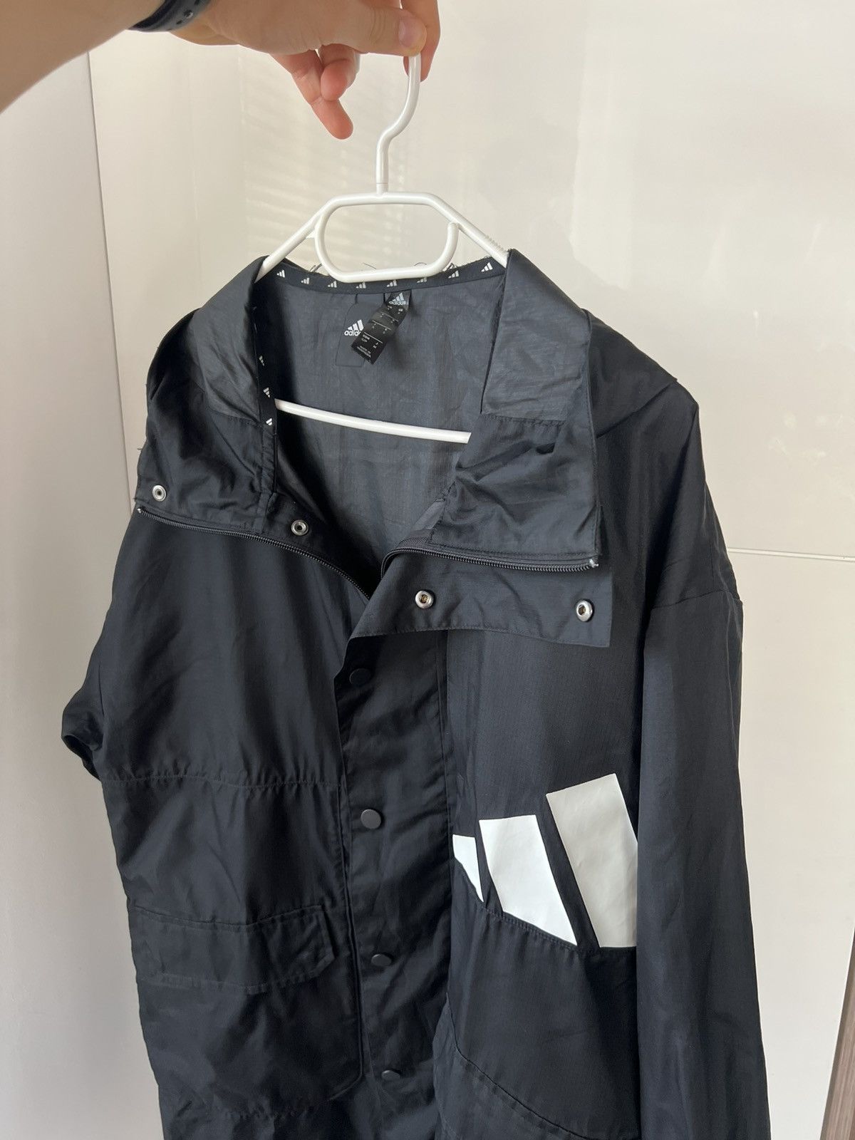 Adidas Adidas Athletics Pack Waterproof Lite Big Logo Parka Size US S / EU 44-46 / 1 - 8 Thumbnail