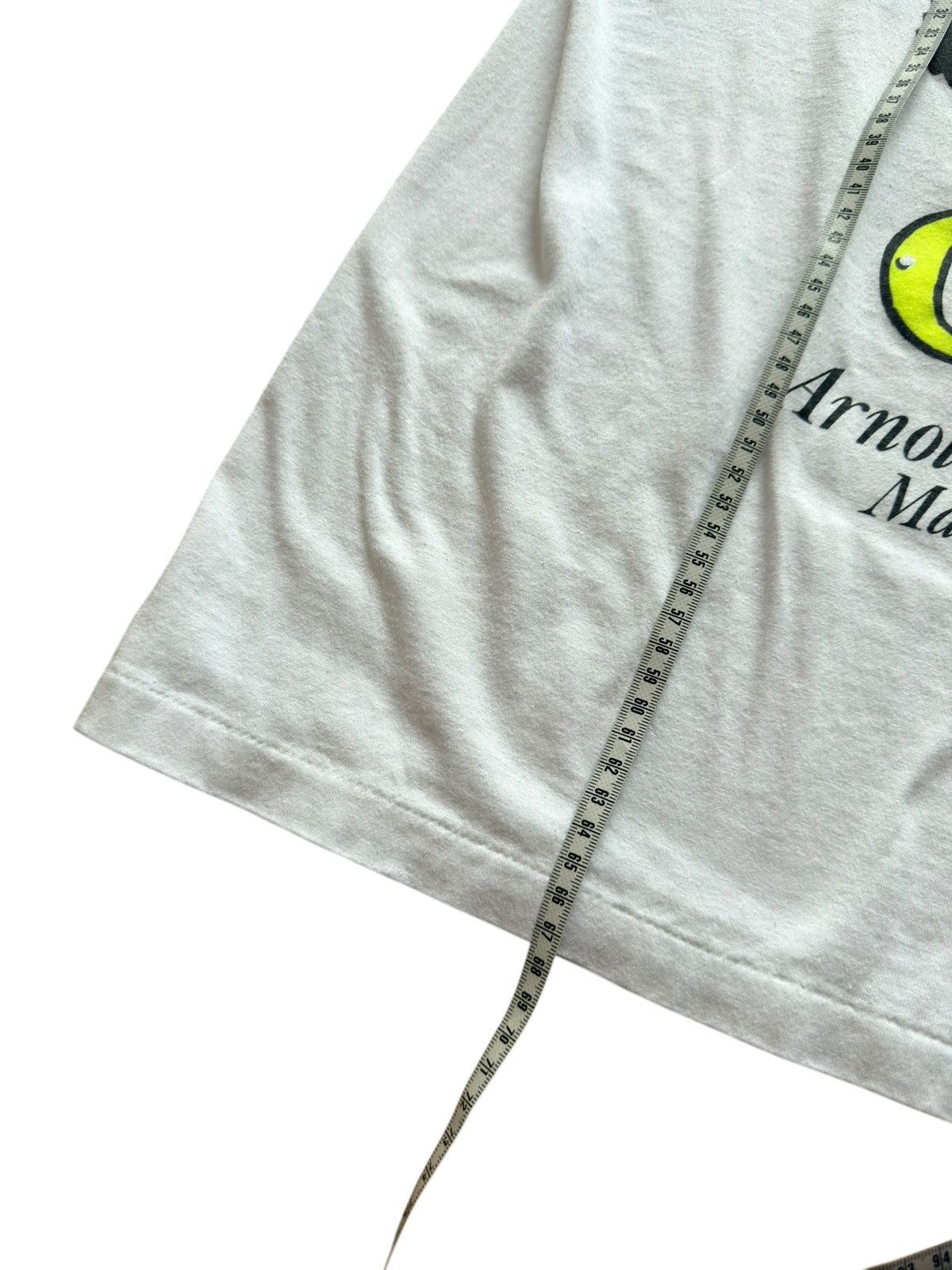 Vintage *RARE* VINTAGE 1991 90s WORLD GYM T-SHIRT ARNOLD GORILLA Size US L / EU 52-54 / 3 - 10 Thumbnail