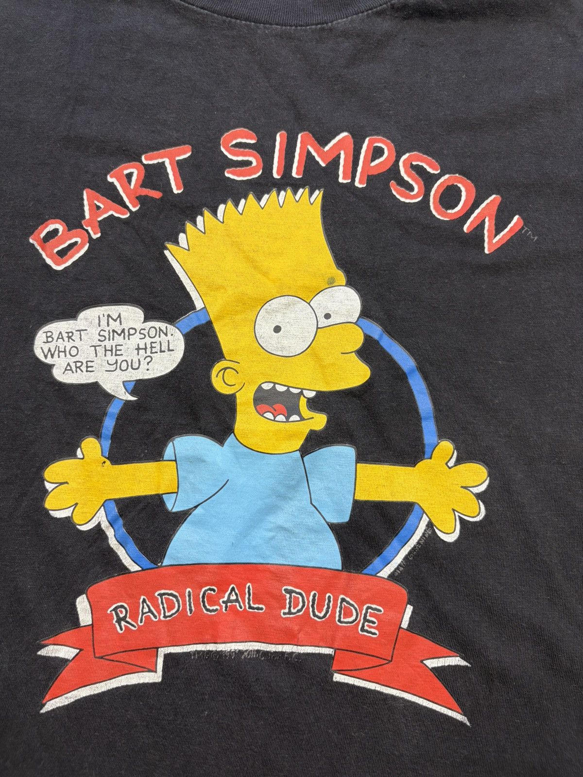 The Simpsons Vintage 1991 The Simpsons Bart Simpson Genesis T-Shirt Grail Size US M / EU 48-50 / 2 - 4 Thumbnail