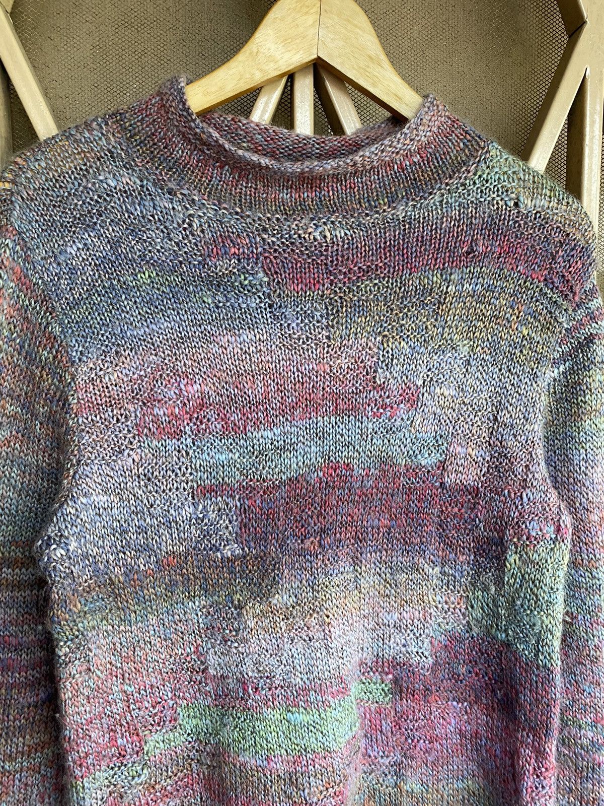Japanese Brand Japanese rainbow knitted archived isseymiyake Size US M / EU 48-50 / 2 - 2 Thumbnail