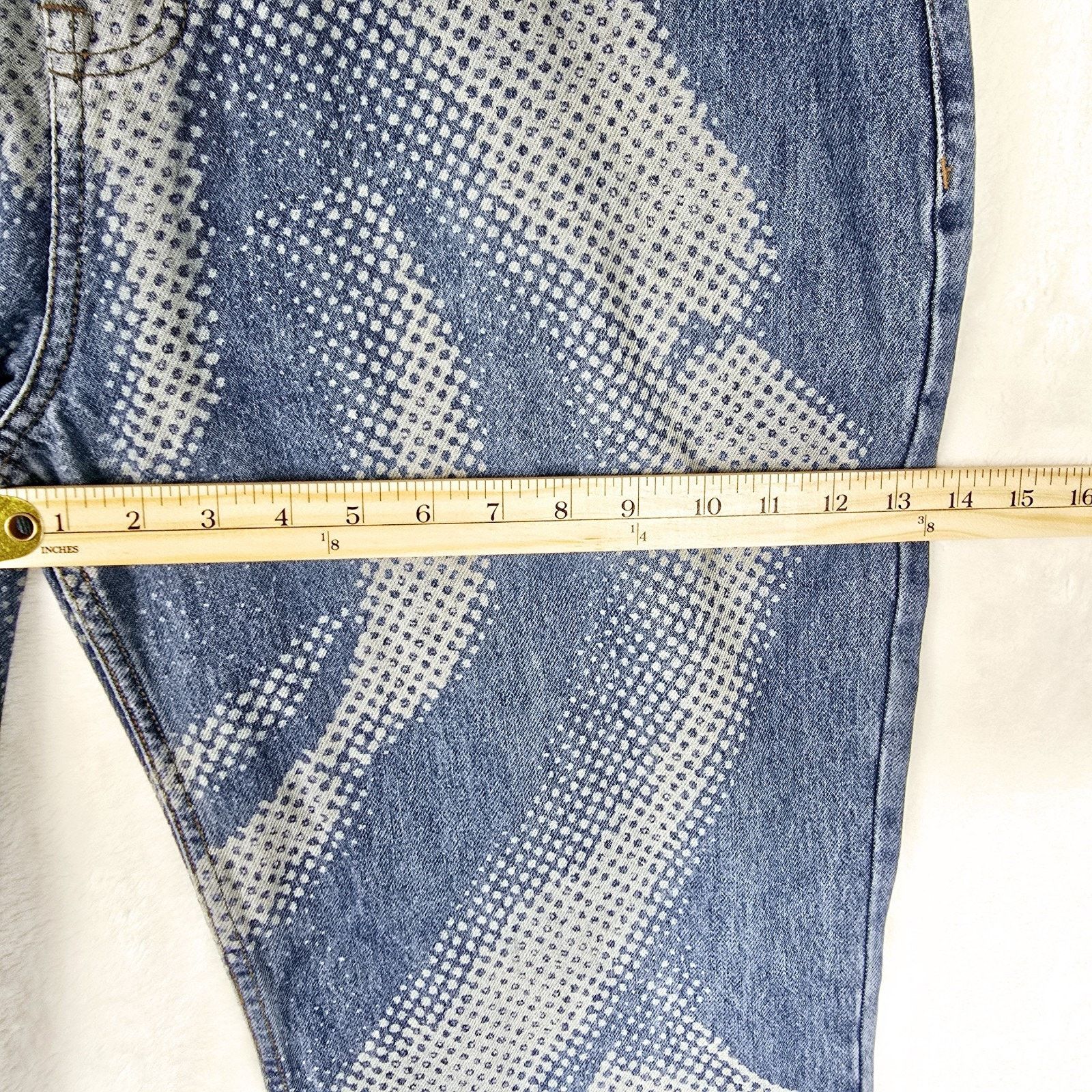 Market Chinatown Market Rose Parade Straight Leg Jeans XL 36x30 Size US 36 / EU 52 - 12 Thumbnail