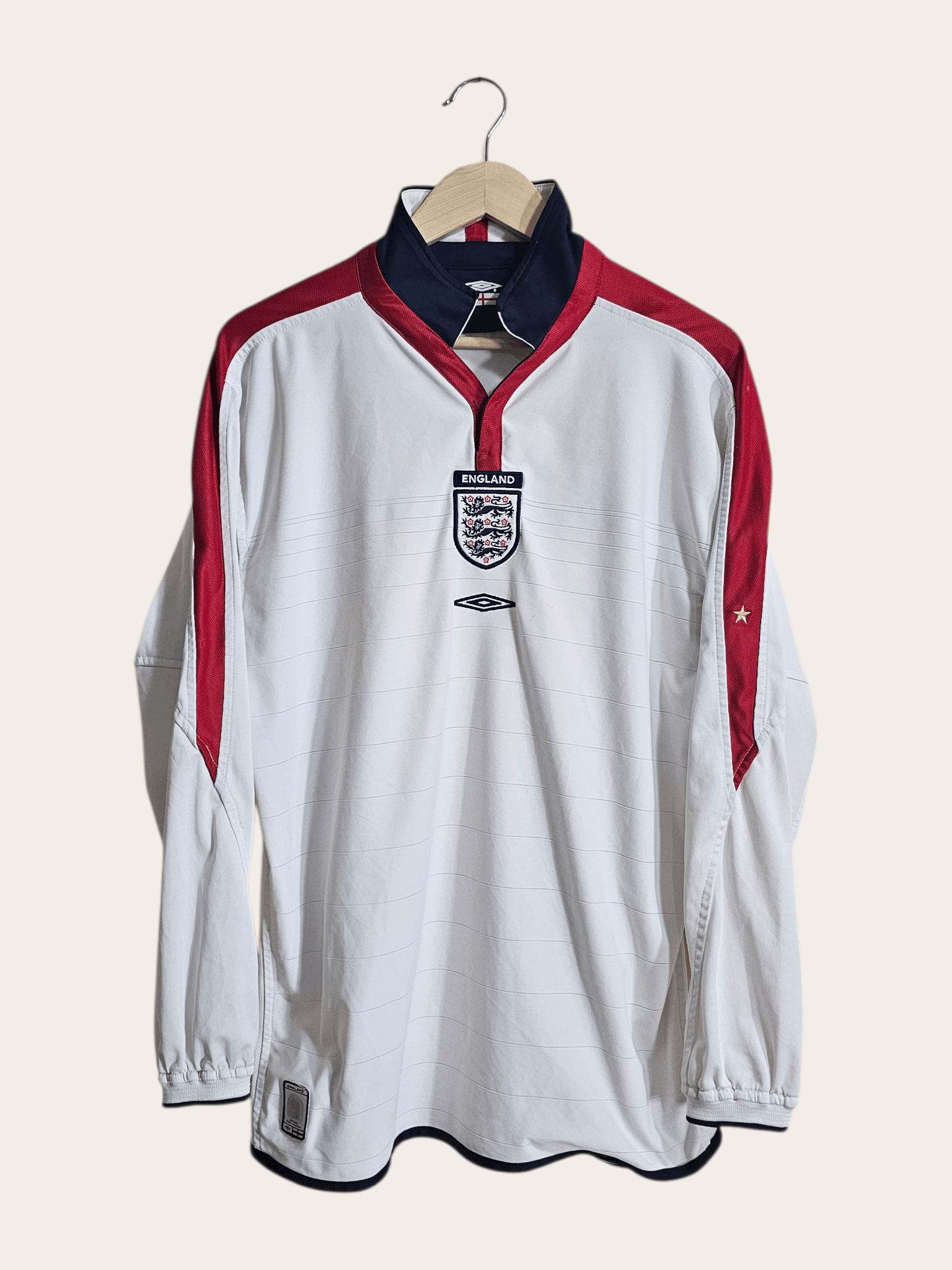 Umbro England 2003-05 Umbro Reversible Long Sleeve Kit Size US L / EU 52-54 / 3 - 1 Thumbnail