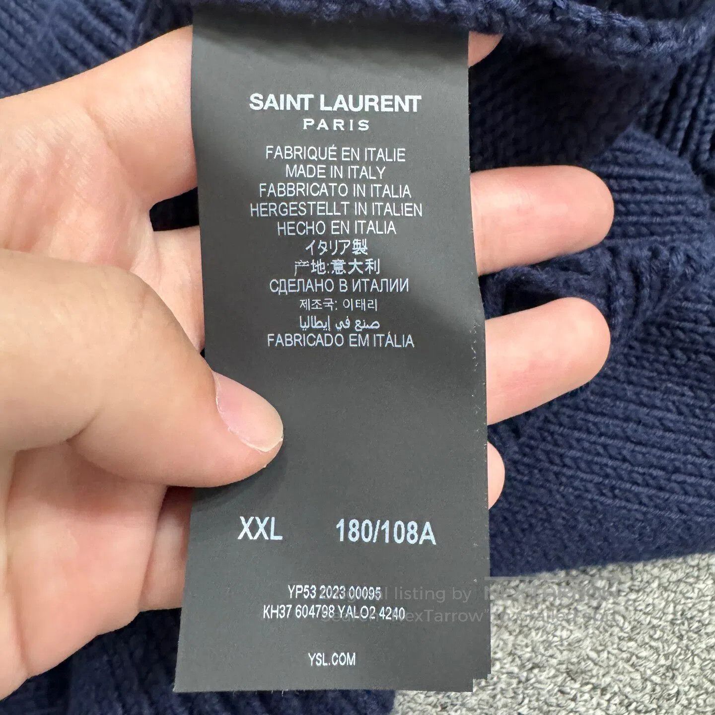 Saint Laurent Paris #REF! Size US XXL / EU 58 / 5 - 5 Thumbnail