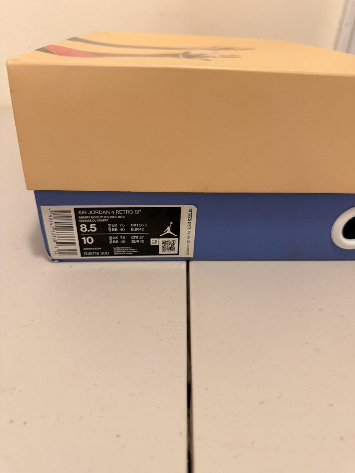Jordan Brand × Union LA Jordan 4 Retro SP 30th Anniversary Union Desert Moss sz 8.5 Size US 8.5 / EU 41-42 - 7 Thumbnail