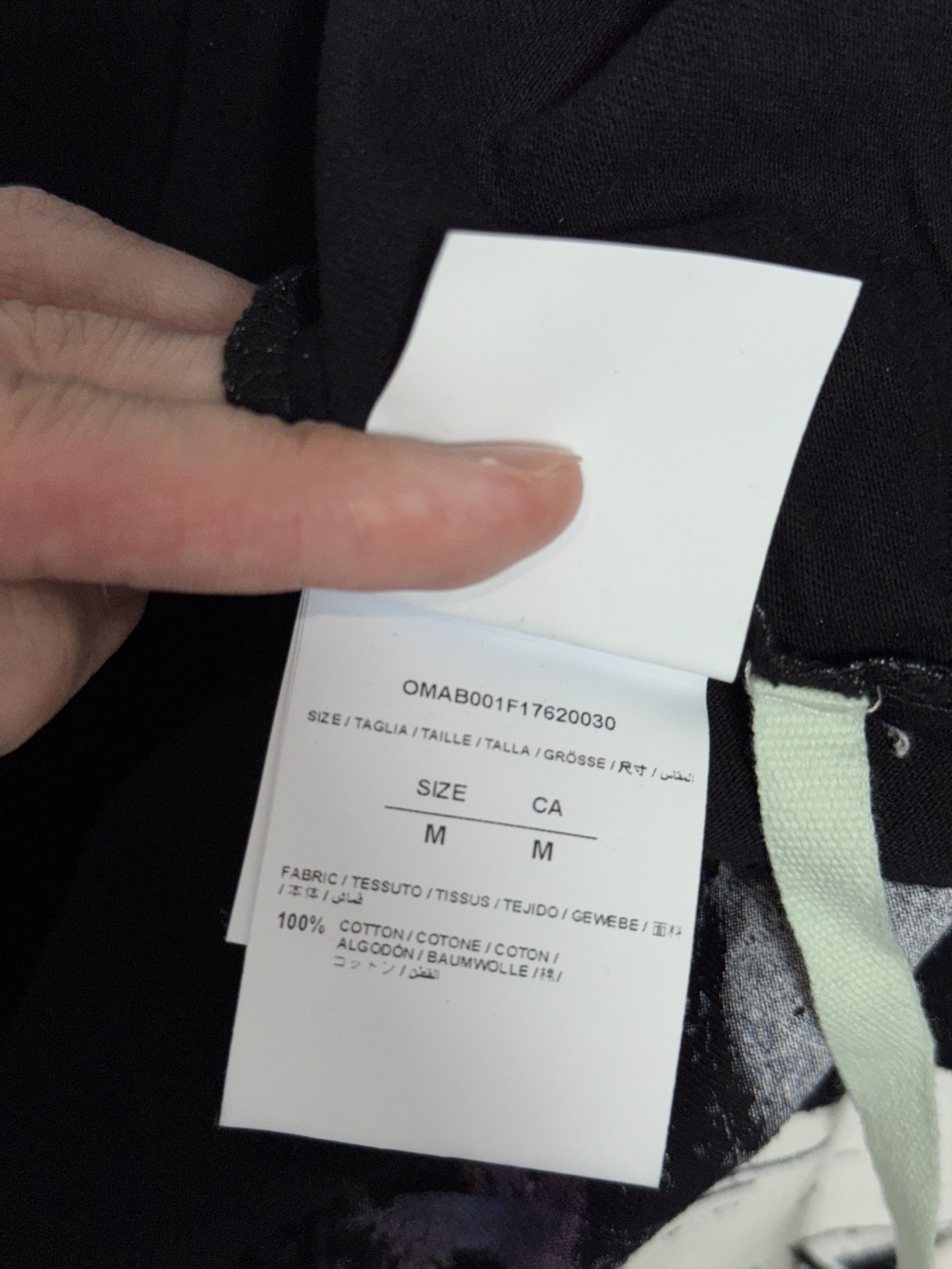Off-White Off-White Virgil Abloh Galaxy Brush Longsleeve T-Shirt Size US M / EU 48-50 / 2 - 4 Thumbnail