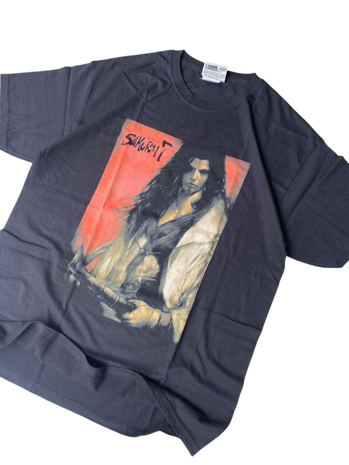 Anime Vintage 2004 Samurai 7 Anime Tee Funimation Licensed Black L Size US L / EU 52-54 / 3 - 2 Thumbnail