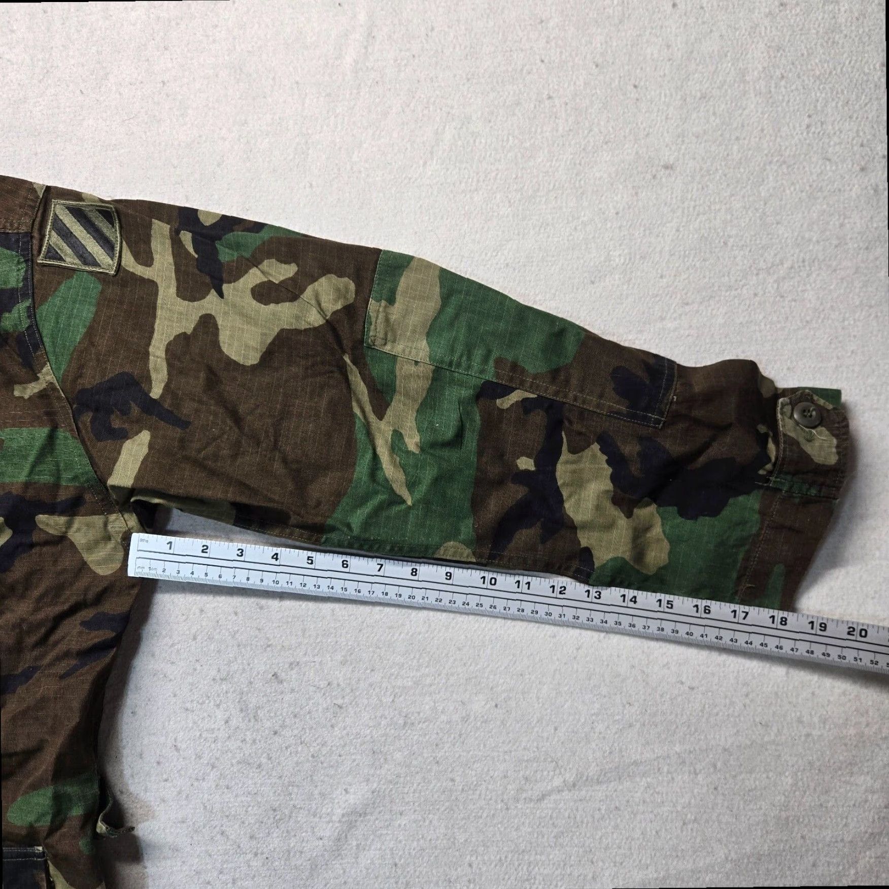 Vintage VINTAGE US Army Green Camo Field Jacket 90s Adult Men's Large Military Style Size US L / EU 52-54 / 3 - 6 Thumbnail