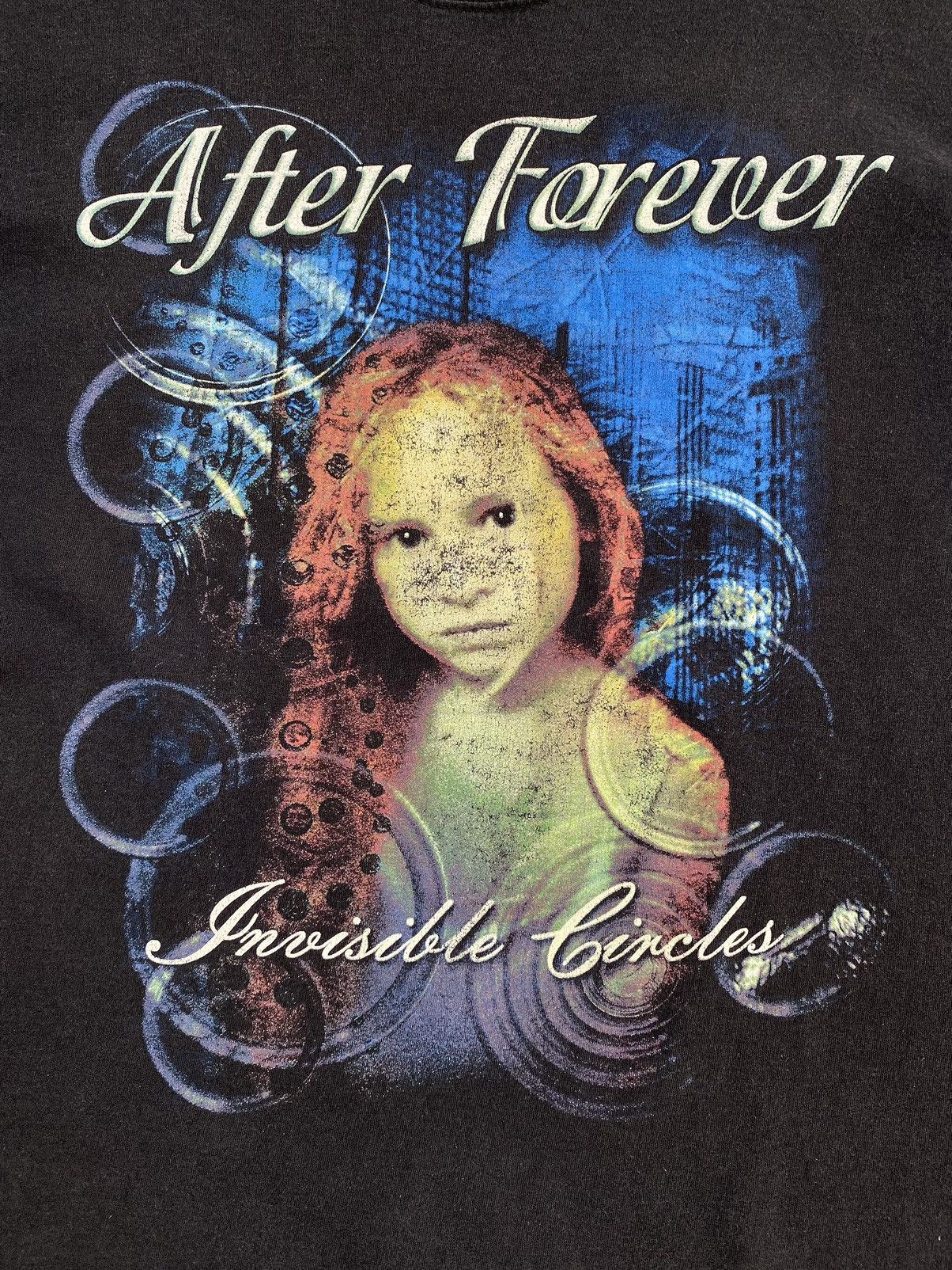 Band Tees 2000s Vintage After Forever Invisible Circles Graphic Tee Size US M / EU 48-50 / 2 - 3 Thumbnail