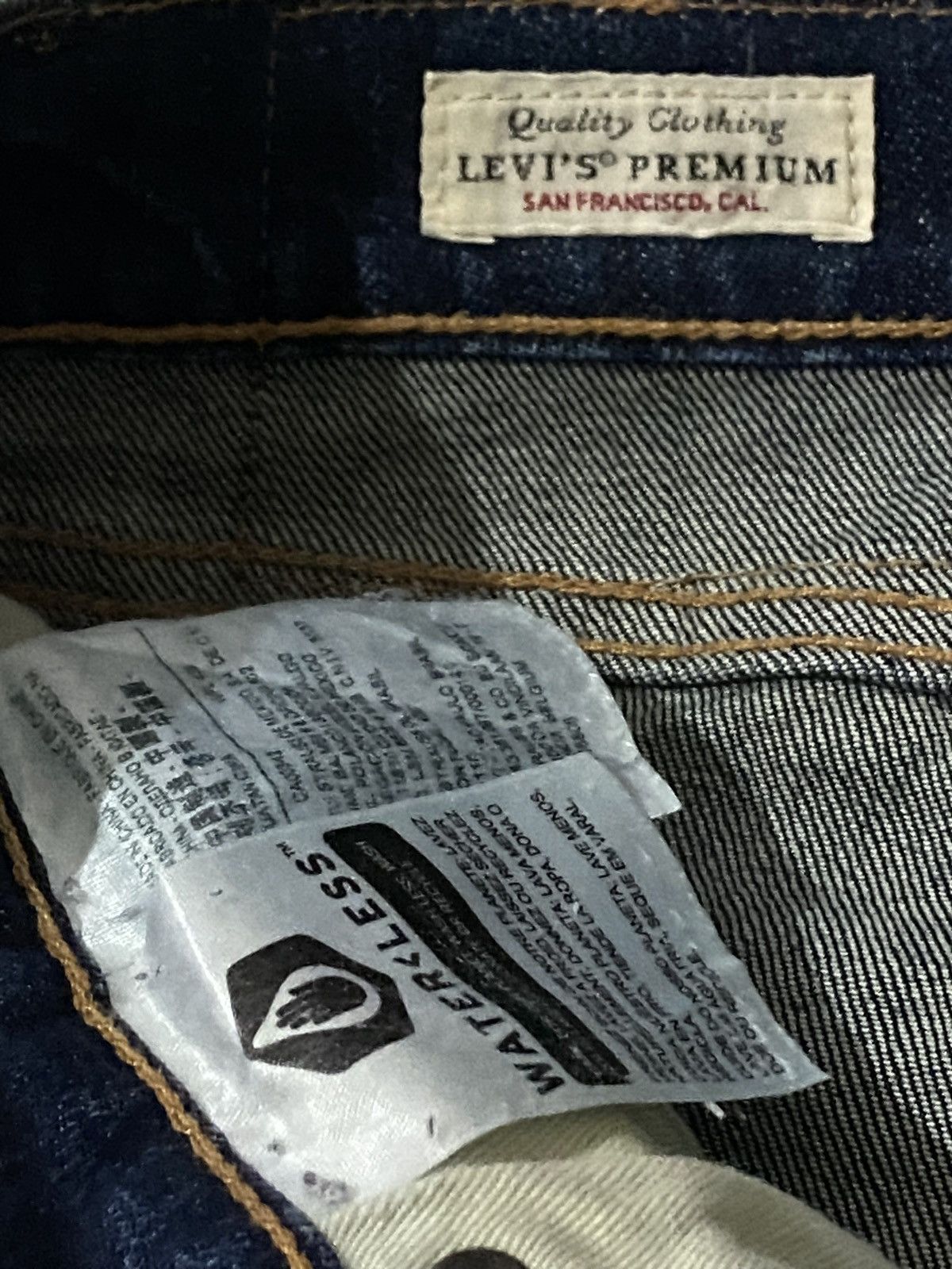Levi's × Levi's Vintage Clothing Men Jean Levis 505 Premium Big E Button J496 Honeycombs Size US 34 / EU 50 - 17 Thumbnail