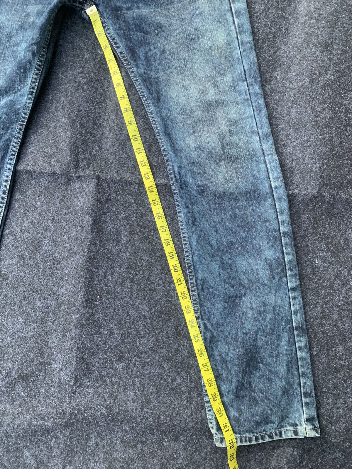 Tribal Streetwear Vintage Tribal Embroidery Logo denim jeans y2k streetwear. Size US 32 / EU 48 - 8 Thumbnail