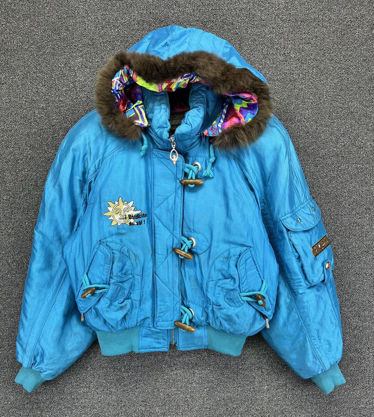 Japanese Brand Vintage Phenix Rare Backhit Fur Hoodie Ski Jacket Size M / US 6-8 / IT 42-44 - 6 Thumbnail