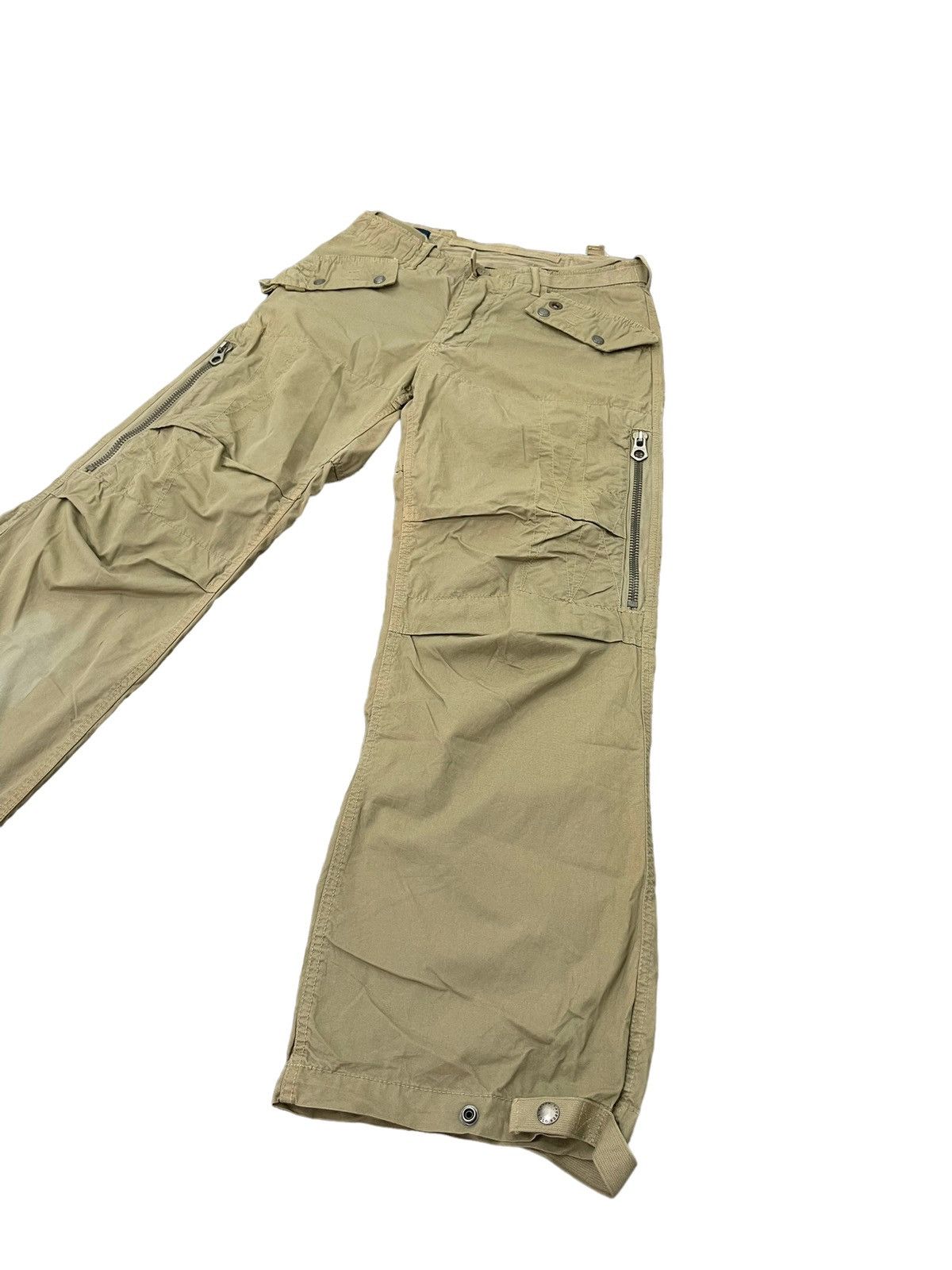 Polo Ralph Lauren Wide Leg Cargo Pant Polo Ralph Lauren Military 6🟦5 Size US 30 / EU 46 - 3 Thumbnail