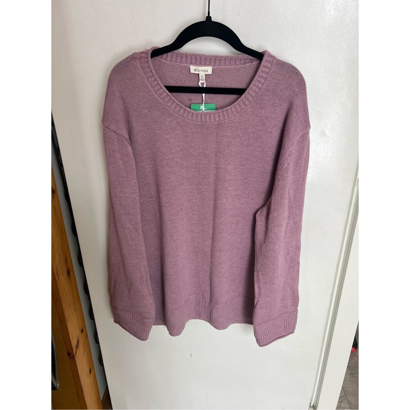Other Ella Moss Purple Sweater Woman’s Size XL NEW Size XL / US 12-14 / IT 48-50 - 1 Thumbnail