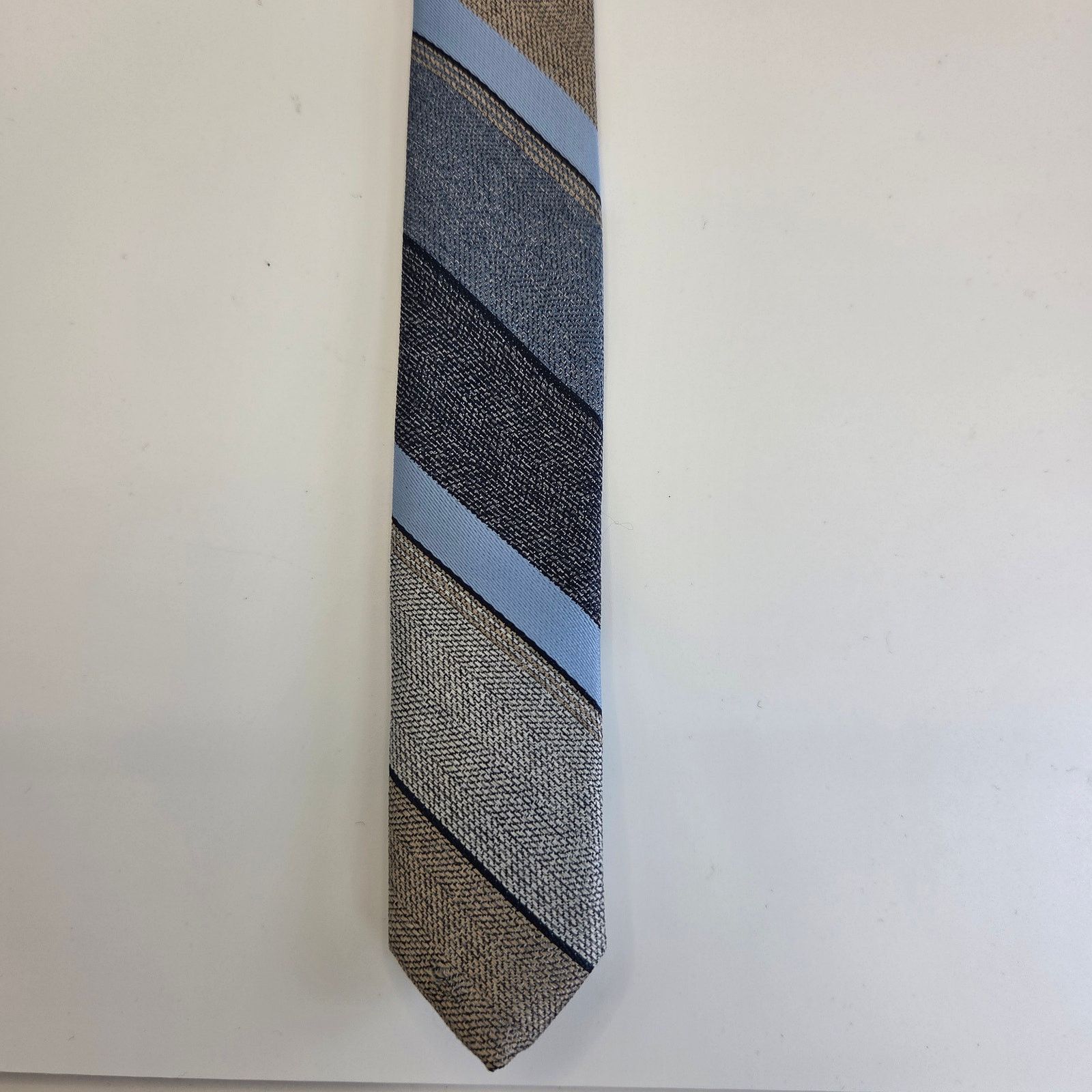 Vintage Vintage 70s Johnny Carson Striped Tie USA Size ONE SIZE - 6 Thumbnail