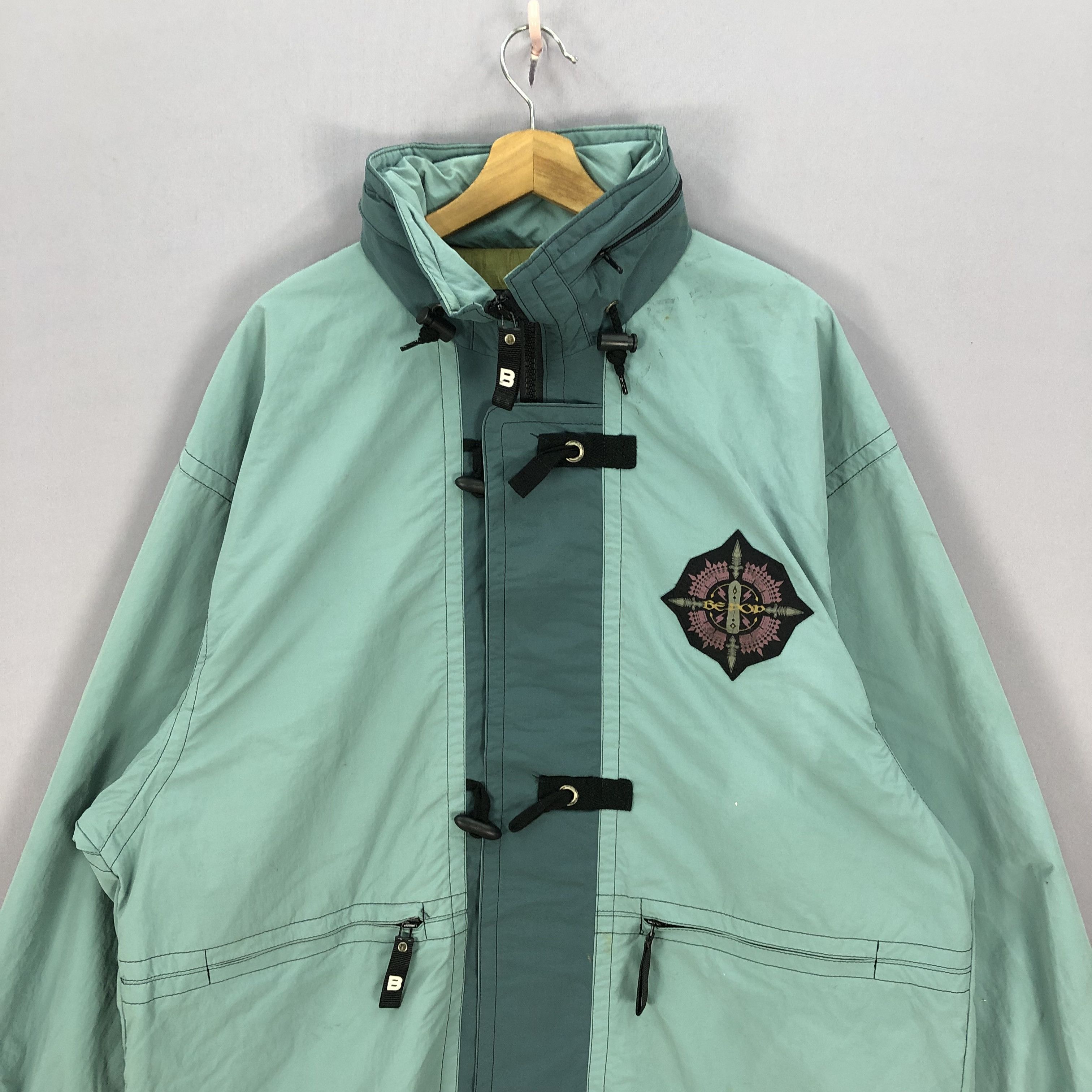 Japanese Brand Vintage Bepop Inimitable Japanese Windbreaker Zipper Jacket Size US XL / EU 56 / 4 - 3 Thumbnail
