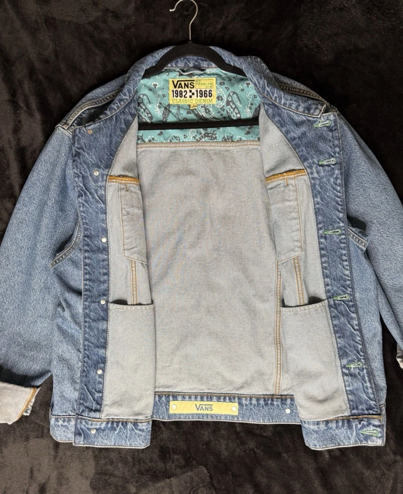 Vans VANS Vintage Classic Denim Jacket – Size XL Size US XL / EU 56 / 4 - 2 Thumbnail