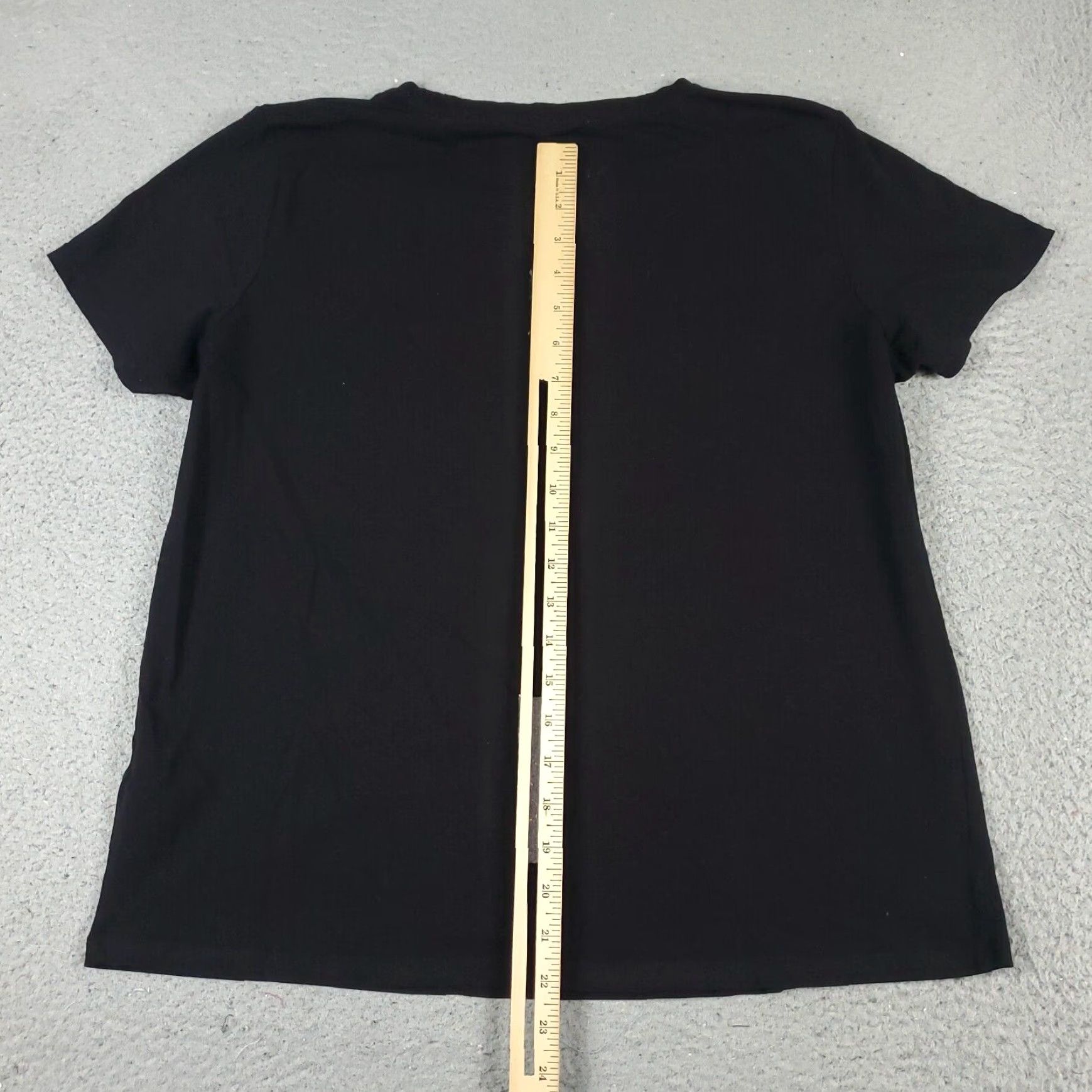 Tommy Hilfiger Tommy Hilfiger Short Sleeve T Shirt Women's Large Black Casual Size L / US 10 / IT 46 - 5 Thumbnail