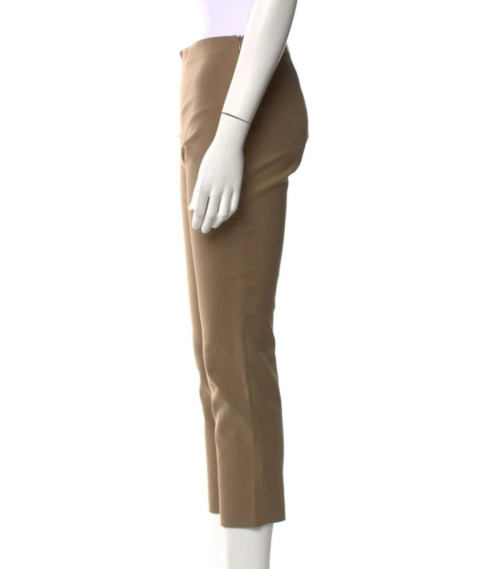 The Row The Row Neutral Straight Leg Pants – Size 6 – Mid-Rise – Zi Size 28" / US 6 / IT 42 - 4 Thumbnail