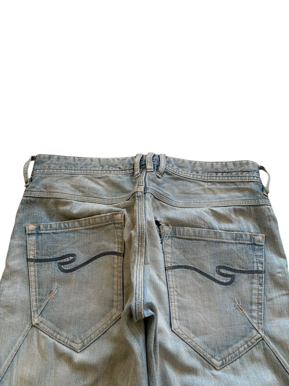 Japanese Brand Vintage Japanese Brand Patches Distressed Ripped Jeans Size US 30 / EU 46 - 8 Thumbnail