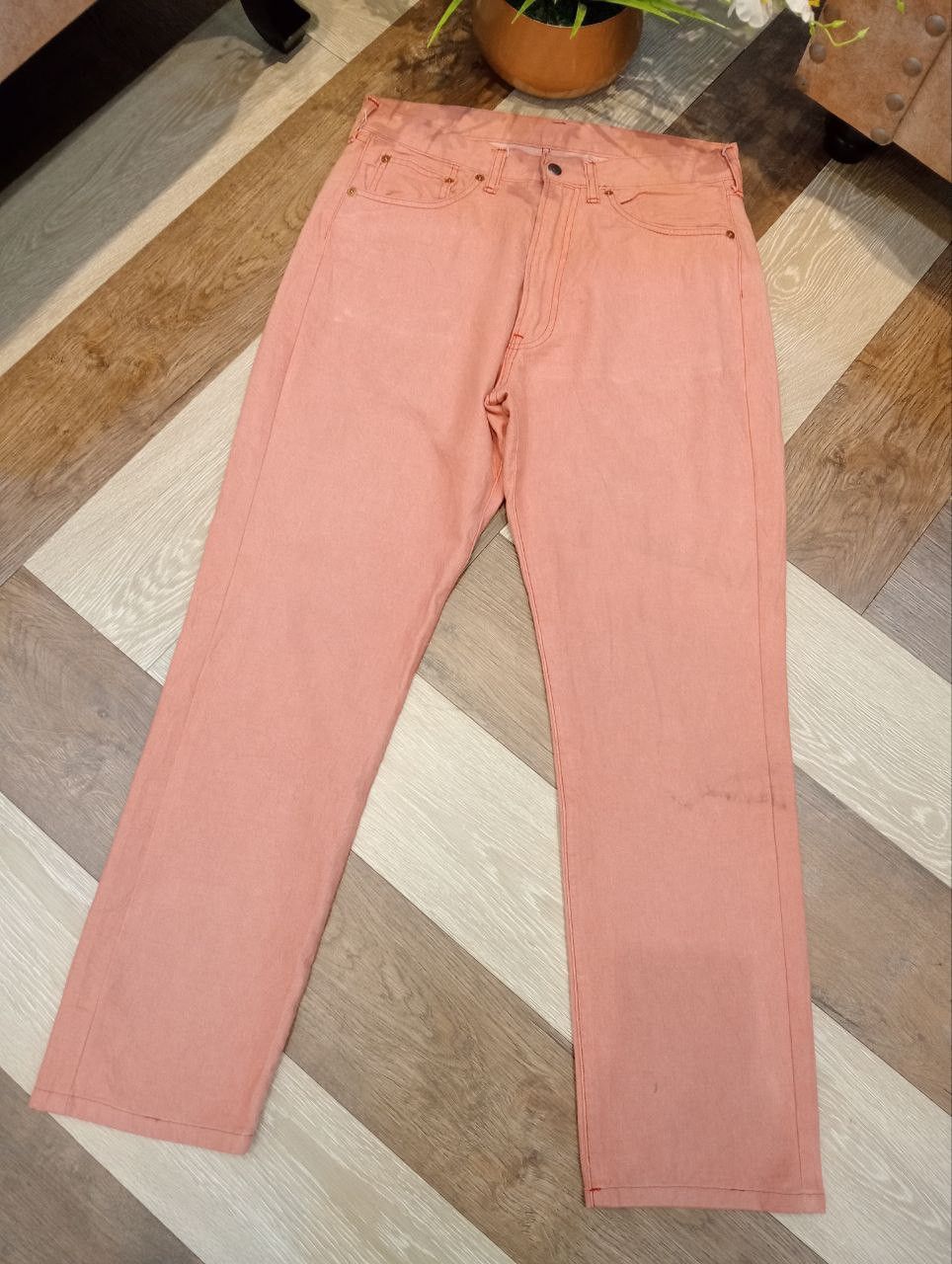 Nepenthes NEPENTHES HOGGS HOGGS HOGGS DENIM PANTS - SIZE 30 PEACH Size US 30 / EU 46 - 6 Thumbnail