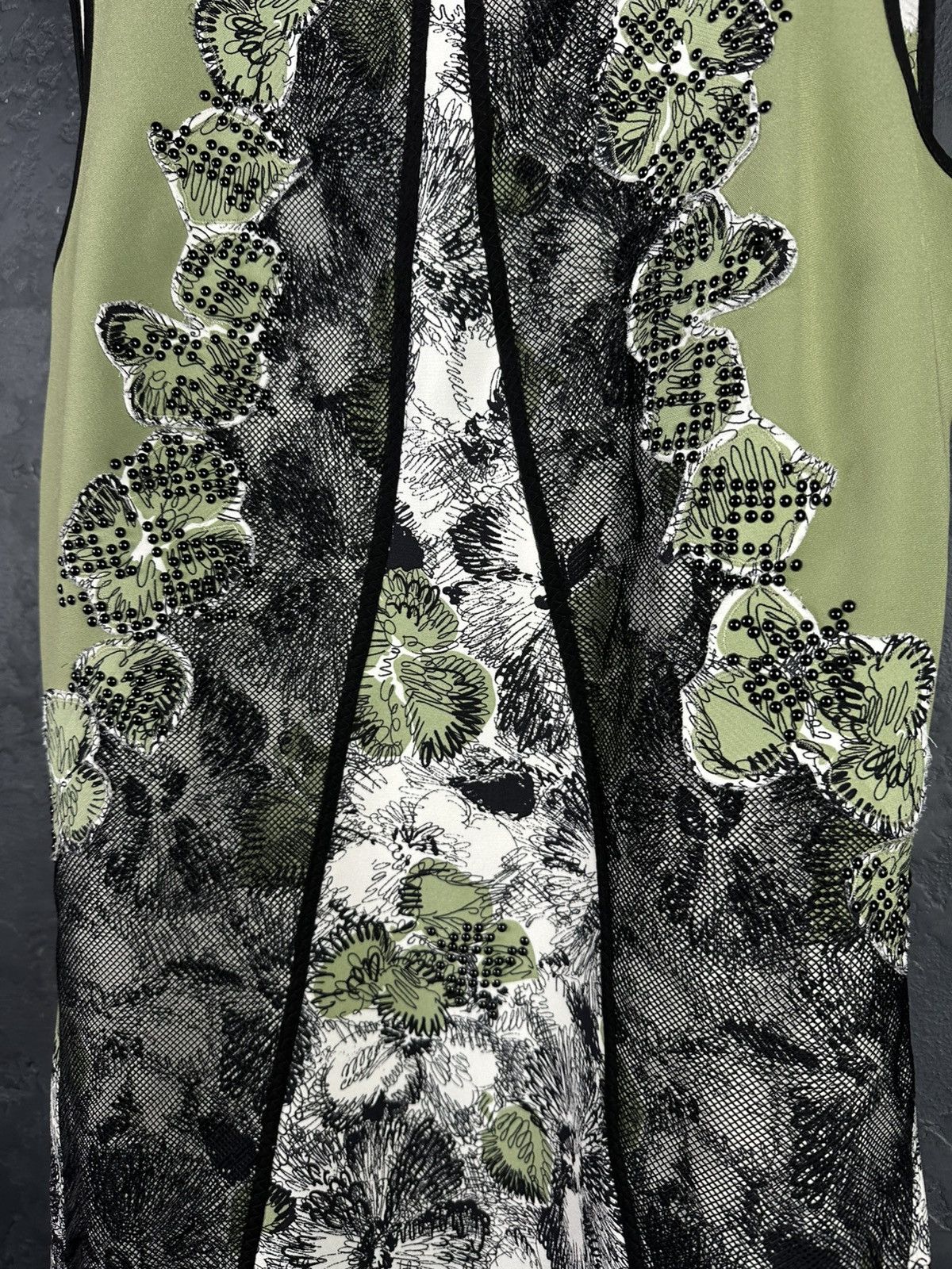 Bottega Veneta Bottega Veneta Luxury Sleeveless Silk Mini Dress Size XS / US 0-2 / IT 36-38 - 7 Thumbnail