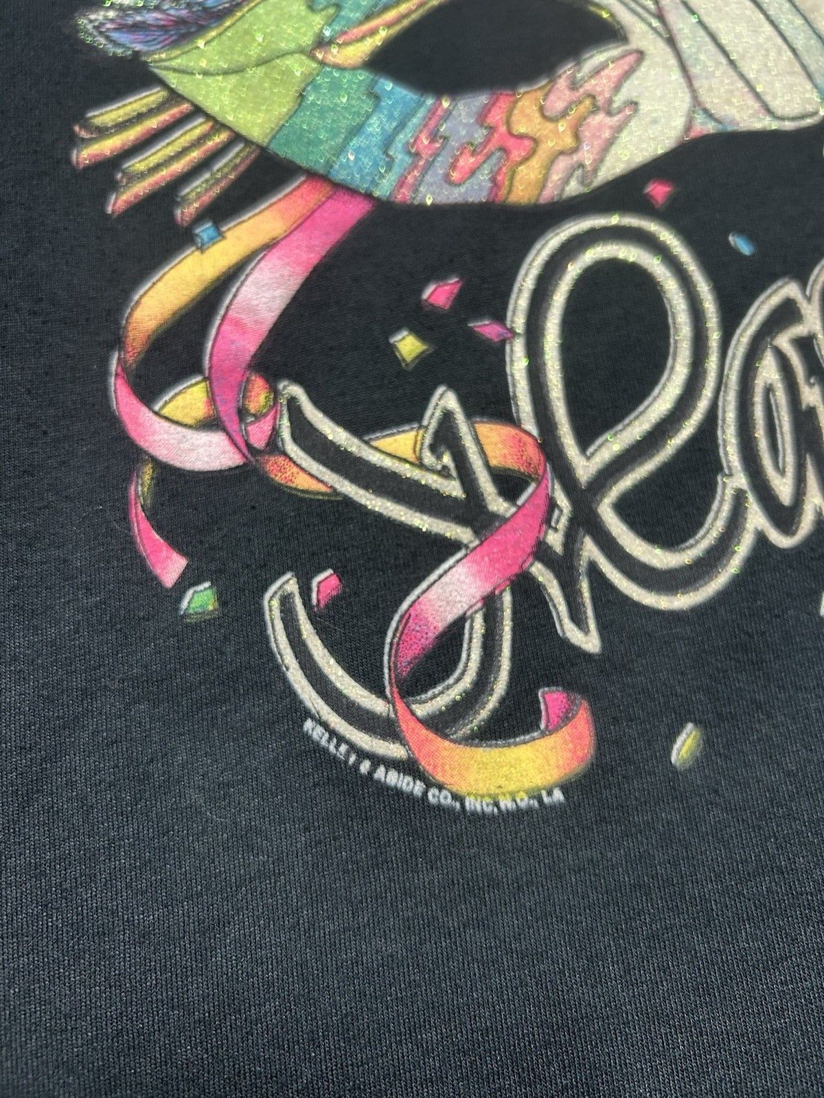 Vintage Vtg 90s t shirt Mardi Gras masquerade mask New Orleans XL Size US XL / EU 56 / 4 - 3 Thumbnail