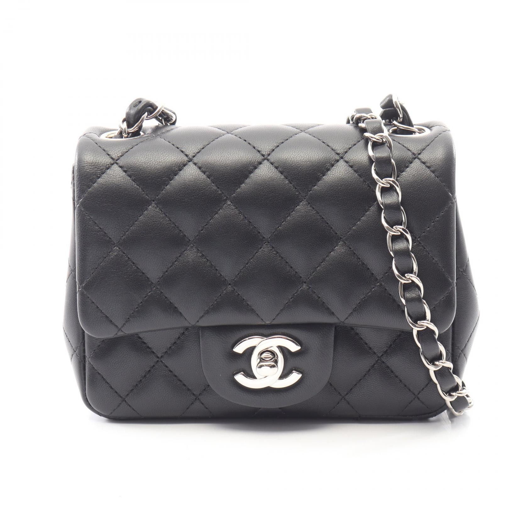 Chanel Chanel Chanel Mini Matelasse Lambskin Shoulder Bag Leather Shoulder Bag DUTY FREE for USA Size ONE SIZE - 1 Thumbnail