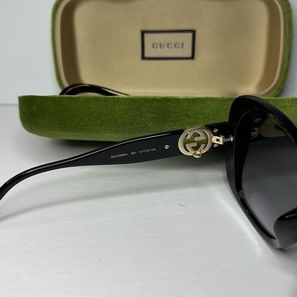Gucci New Authentic GUCCI Grey Square Ladies Sunglasses GG1029SA 0 Size ONE SIZE - 15 Thumbnail