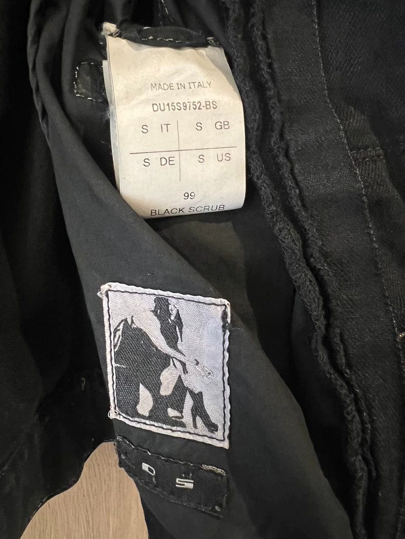 Rick Owens Rick Owens Exploded wax coated lapel denim jacket-2505 Size US S / EU 44-46 / 1 - 8 Thumbnail