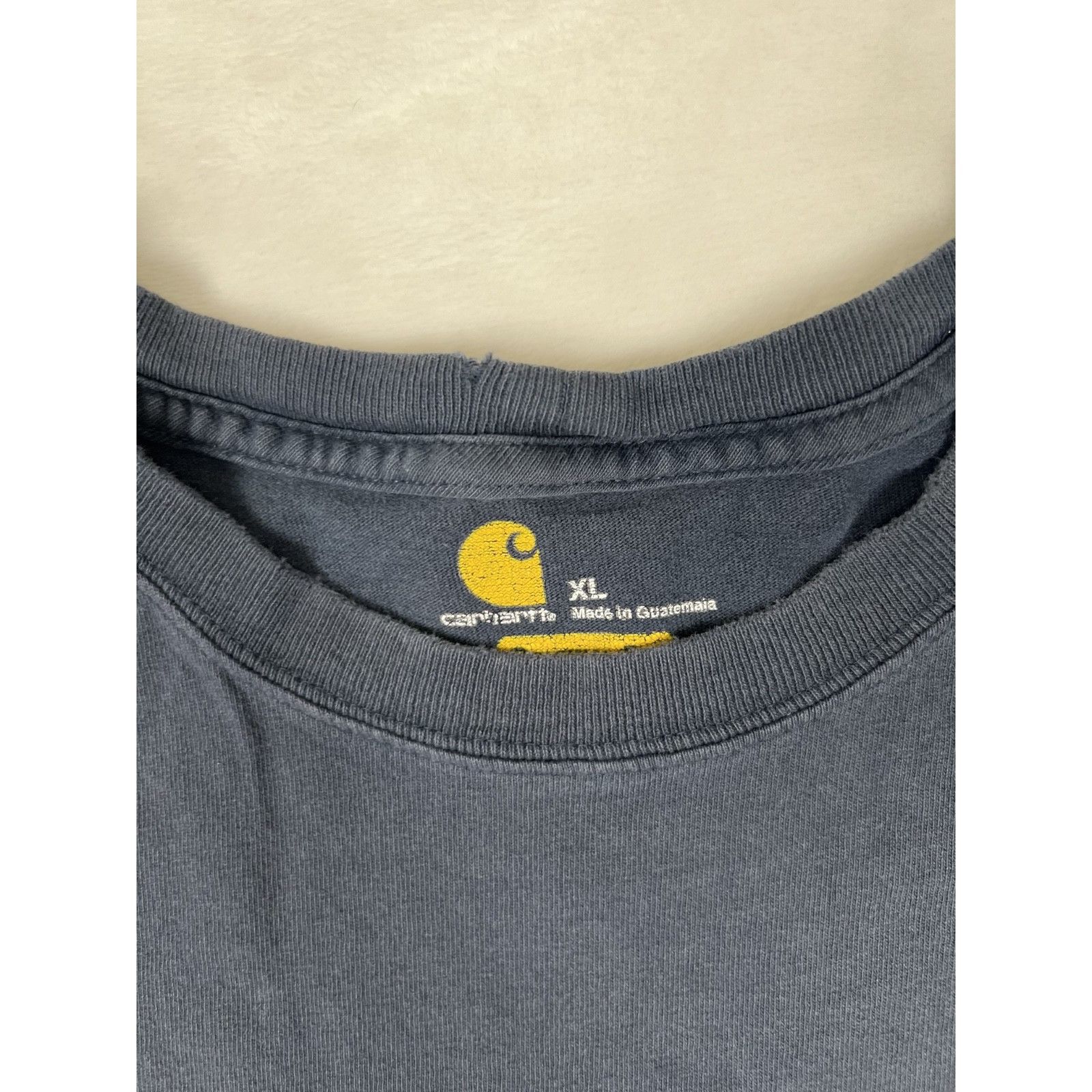 Carhartt Vintage Carhartt Blue Pocket Shirt Size XL Faded Grunge Dis Size US XL / EU 56 / 4 - 4 Thumbnail