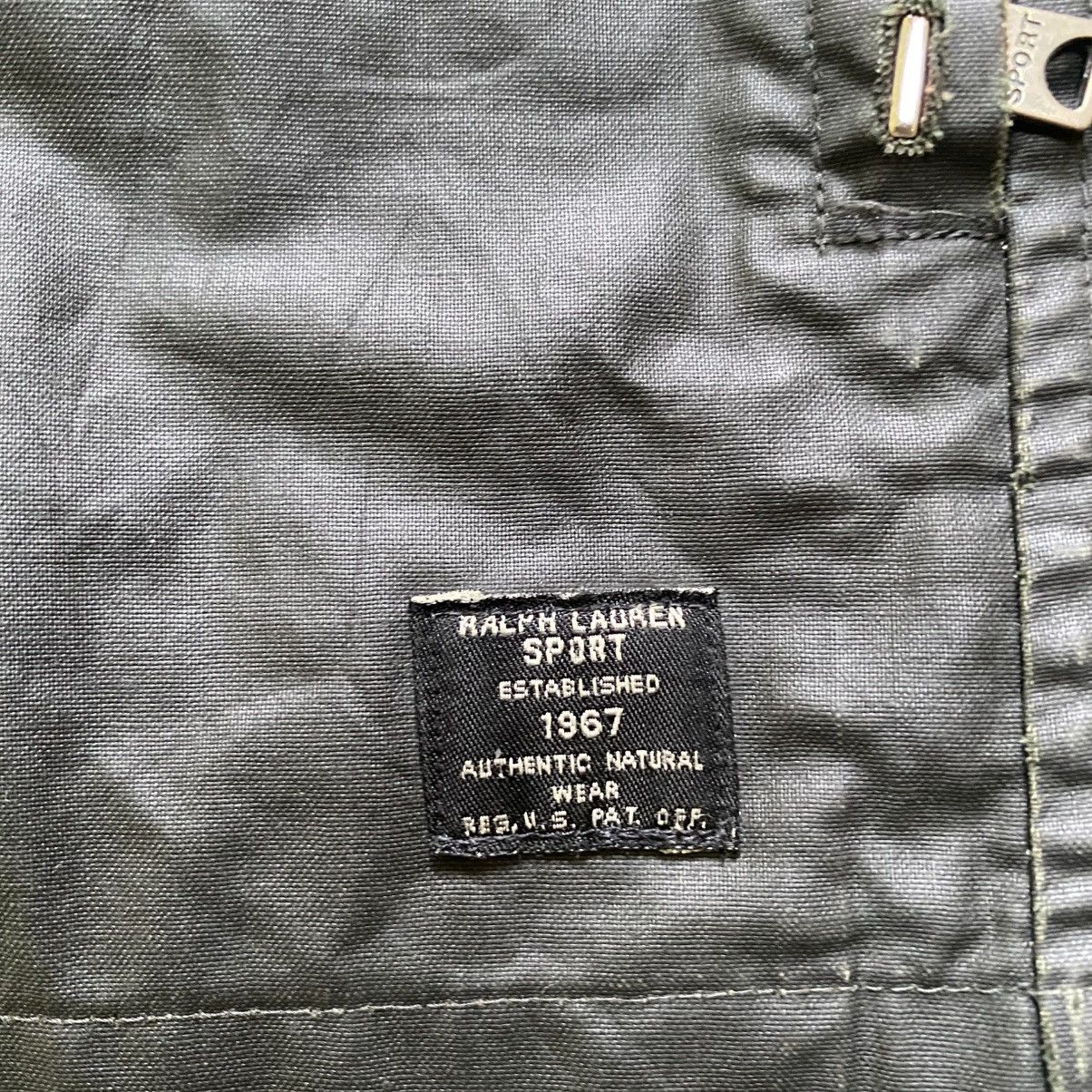 Ralph Lauren × Ralph Lauren Sport × Vintage 💥 RALPH LAUREN SPORT WAXED HOODIE JACKET Size US S / EU 44-46 / 1 - 8 Thumbnail