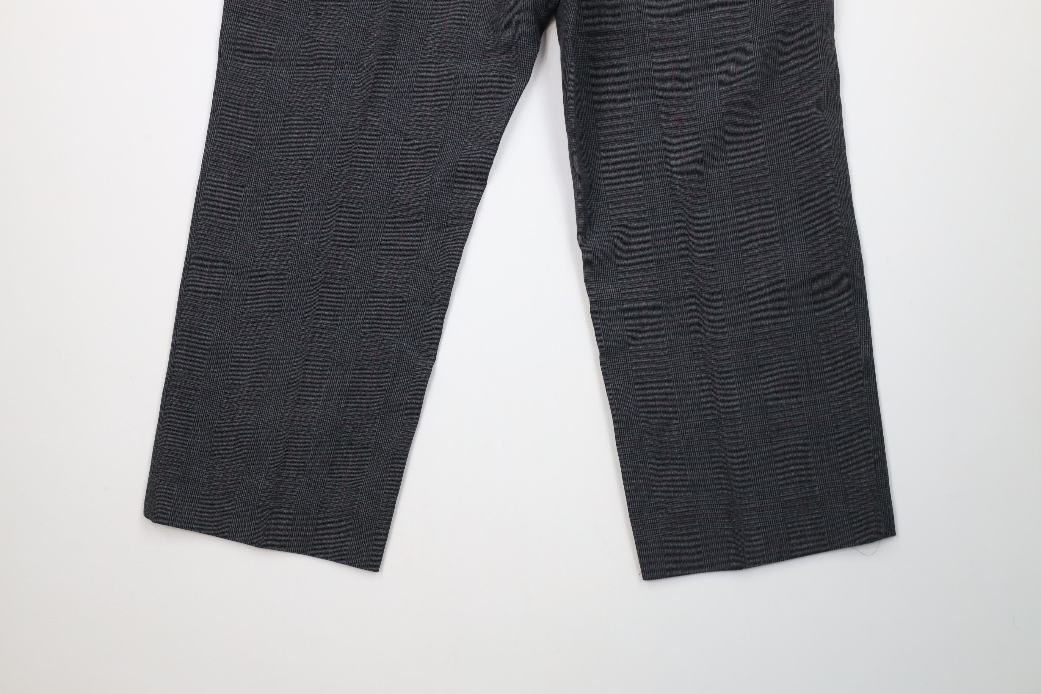 Vintage Vintage 70s Streetwear Wide Leg Chino Pants Trousers Plaid Size US 36 / EU 52 - 12 Thumbnail