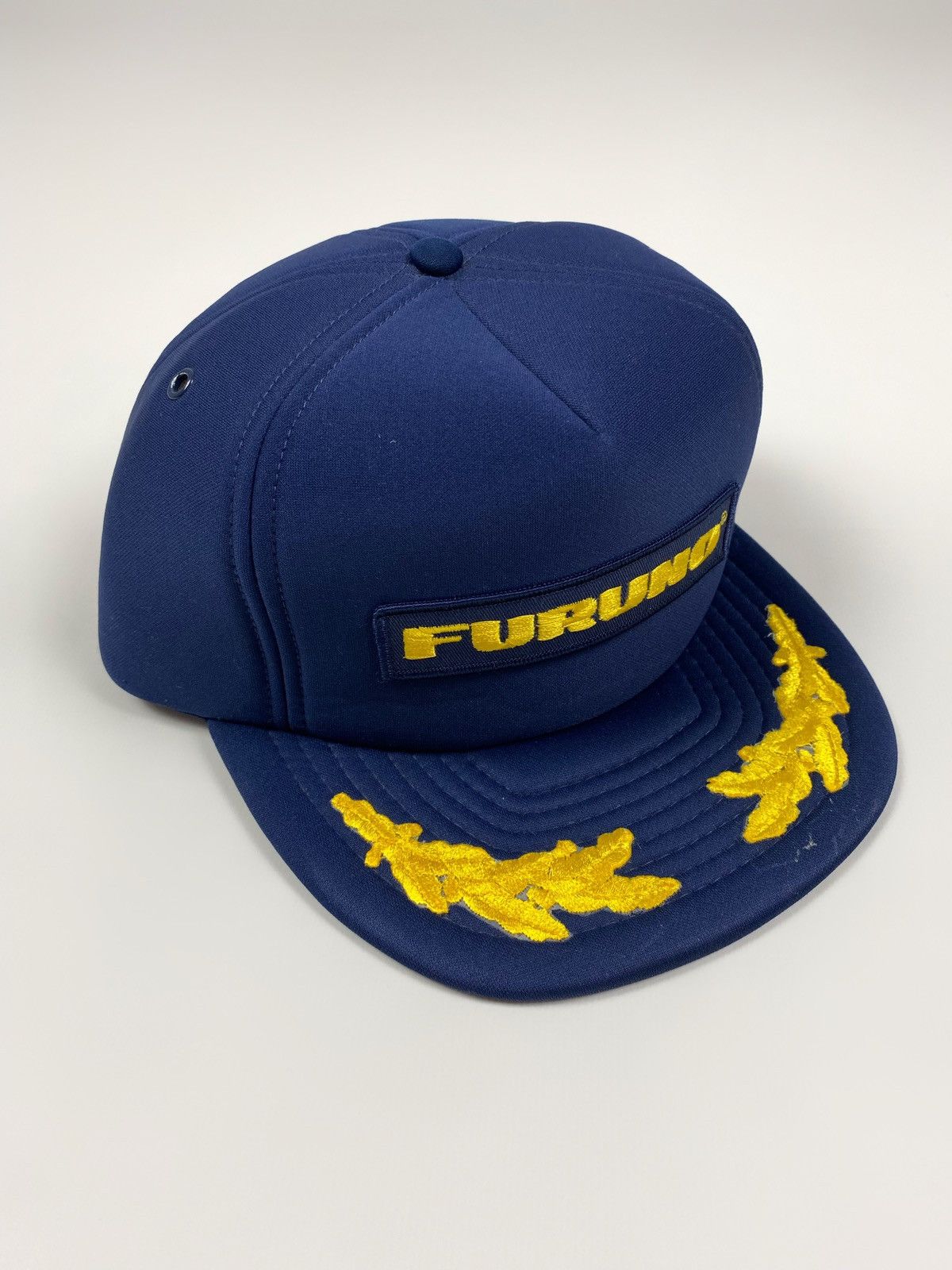 Vintage 1980’s Vintage Furuno Embroidered Foam Snap Back Hat Size ONE SIZE - 2 Thumbnail