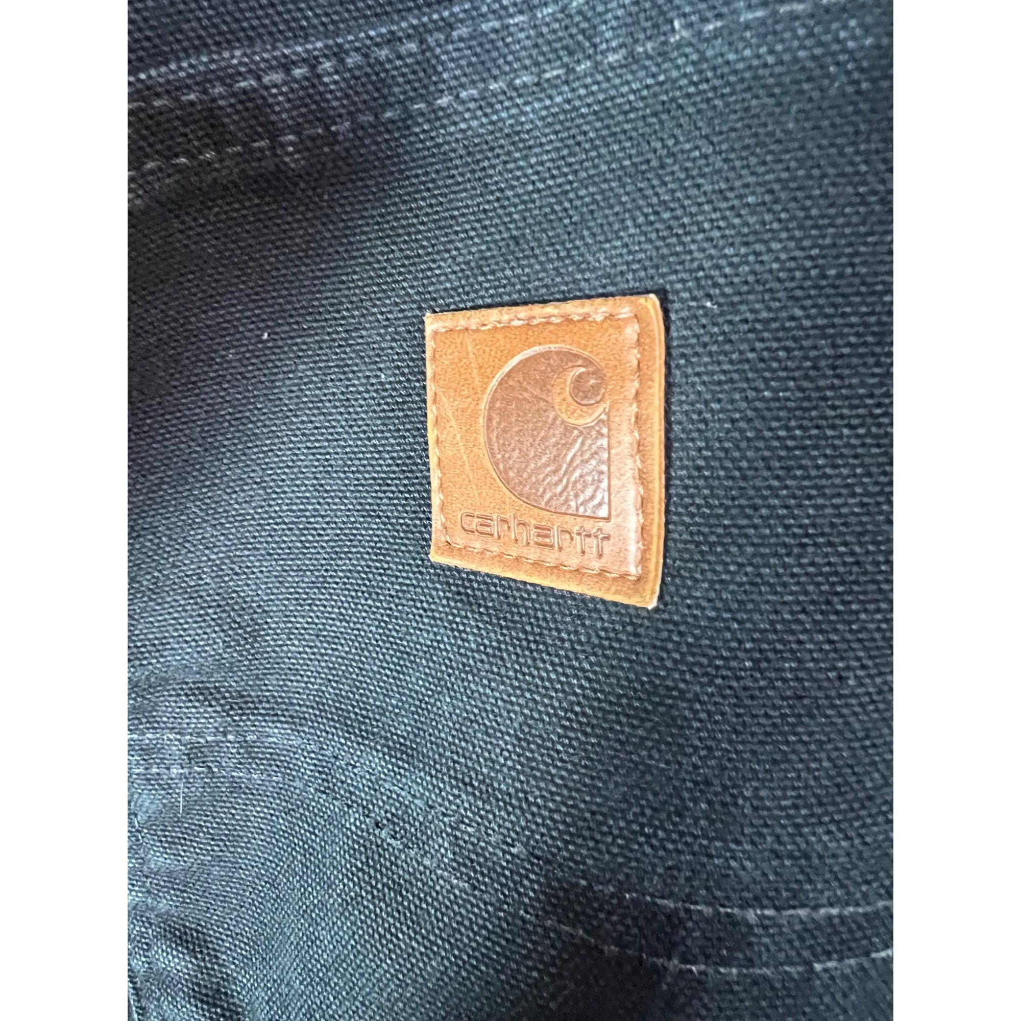 Carhartt Carhartt Mens Black Cotton Work Pants Size 40x34 With Utilit Size US 40 / EU 56 - 1 Thumbnail