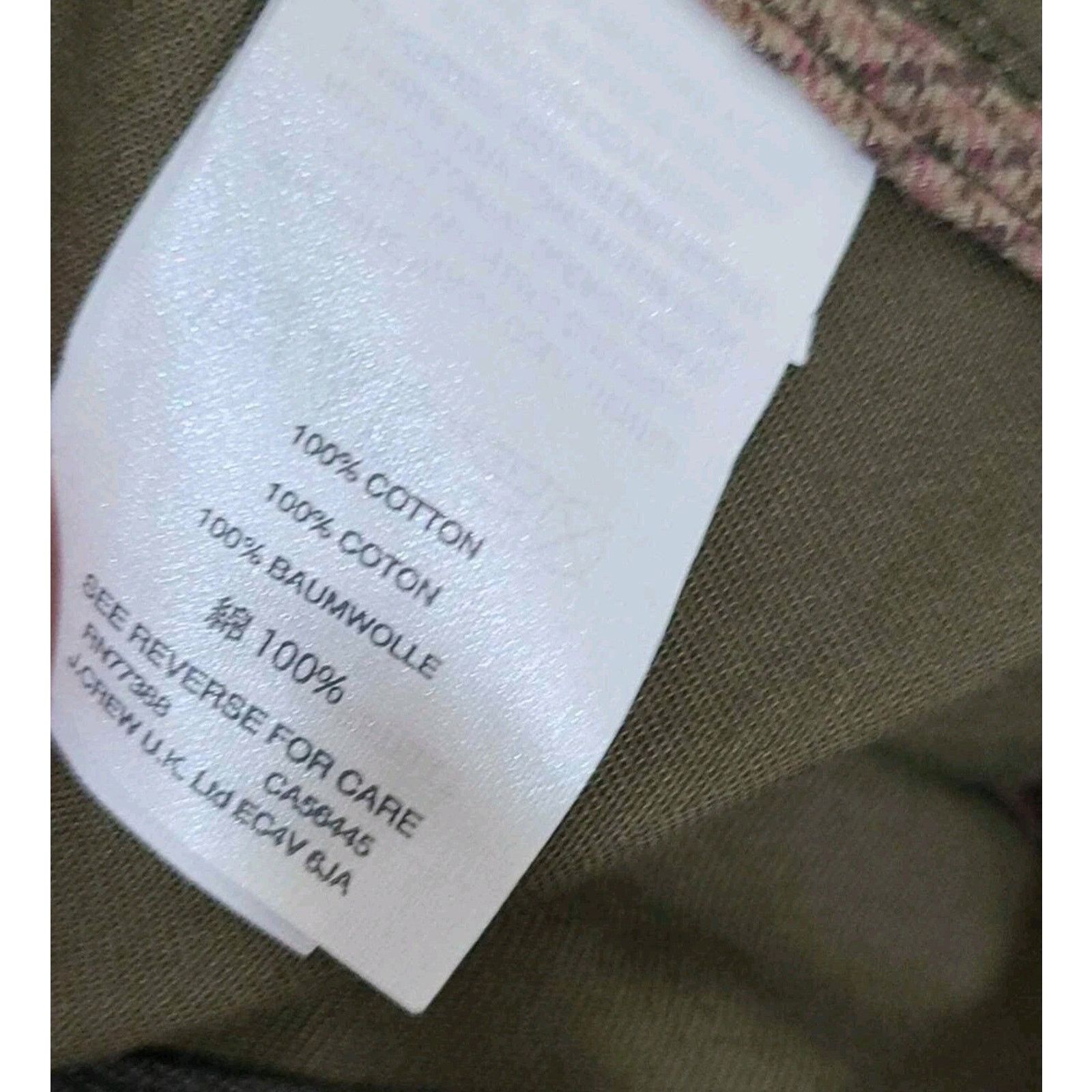 J.Crew J.Crew Resin-Coated Twill Field Jacket Women’s Moss Green Size XS / US 0-2 / IT 36-38 - 8 Thumbnail