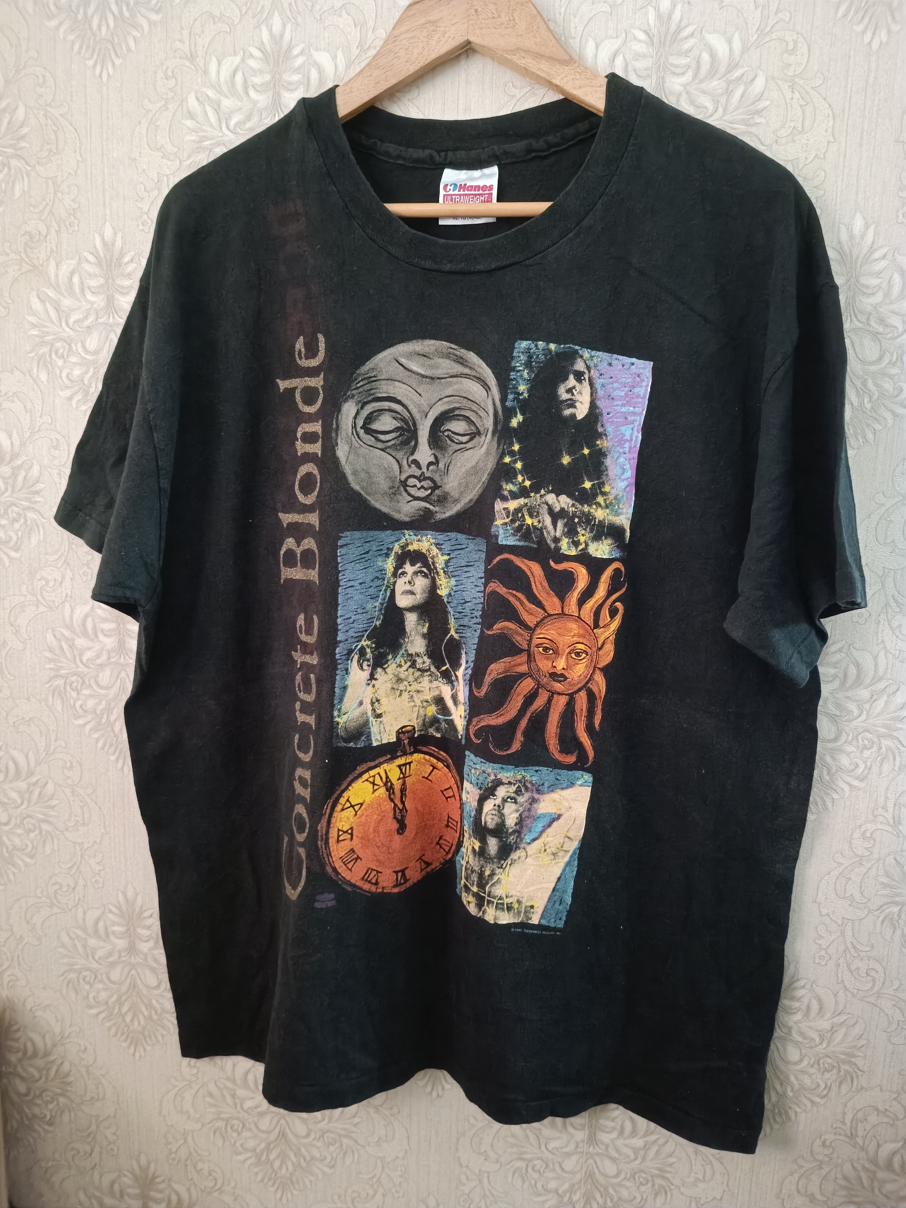 ♦️Vintage Concrete Blonde - Walking The Wolrd 1992 T Shirt