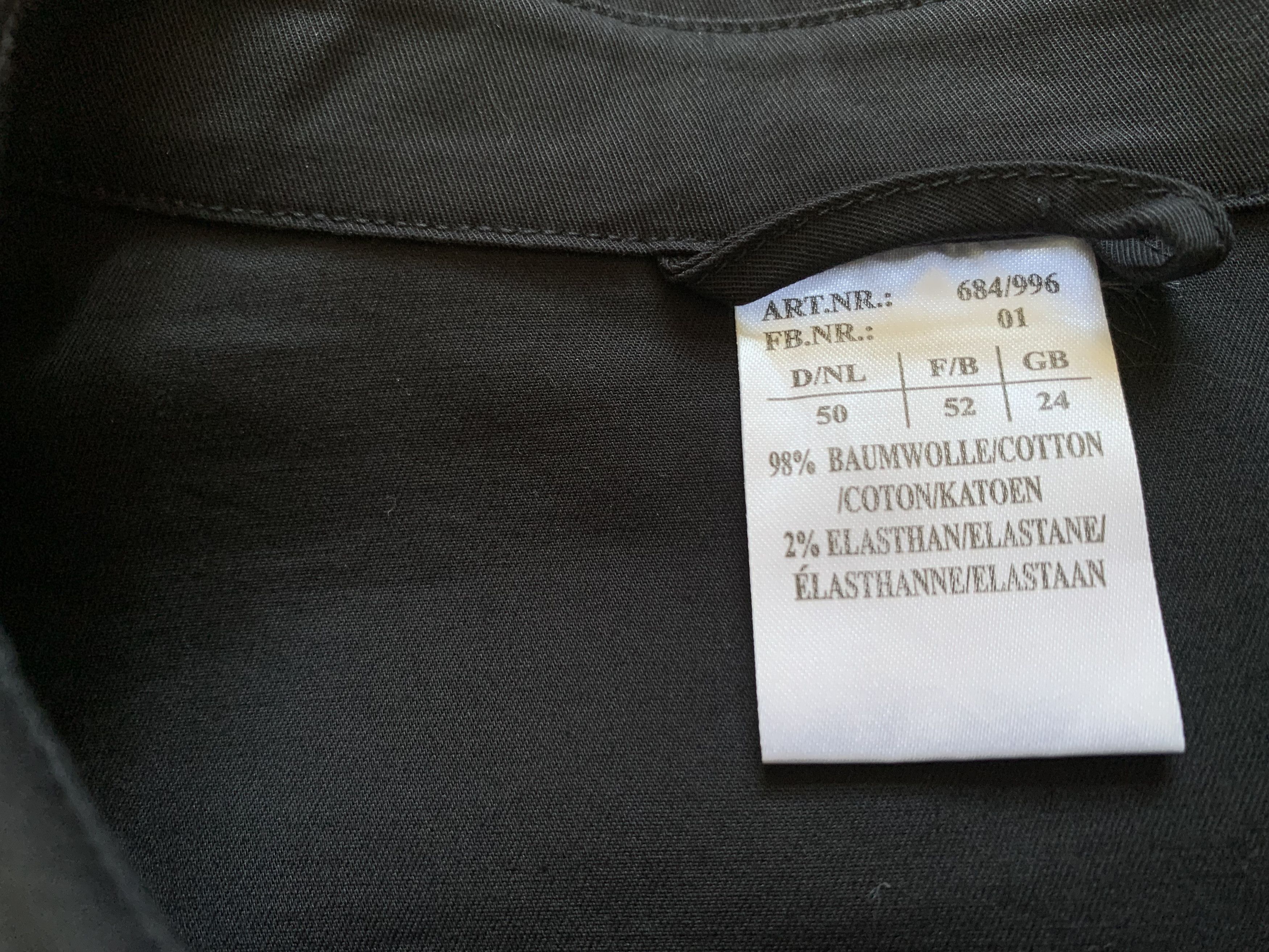 5.11 Black Cotton Tactical Long Sleeve Shirt Size US L / EU 52-54 / 3 - 6 Thumbnail
