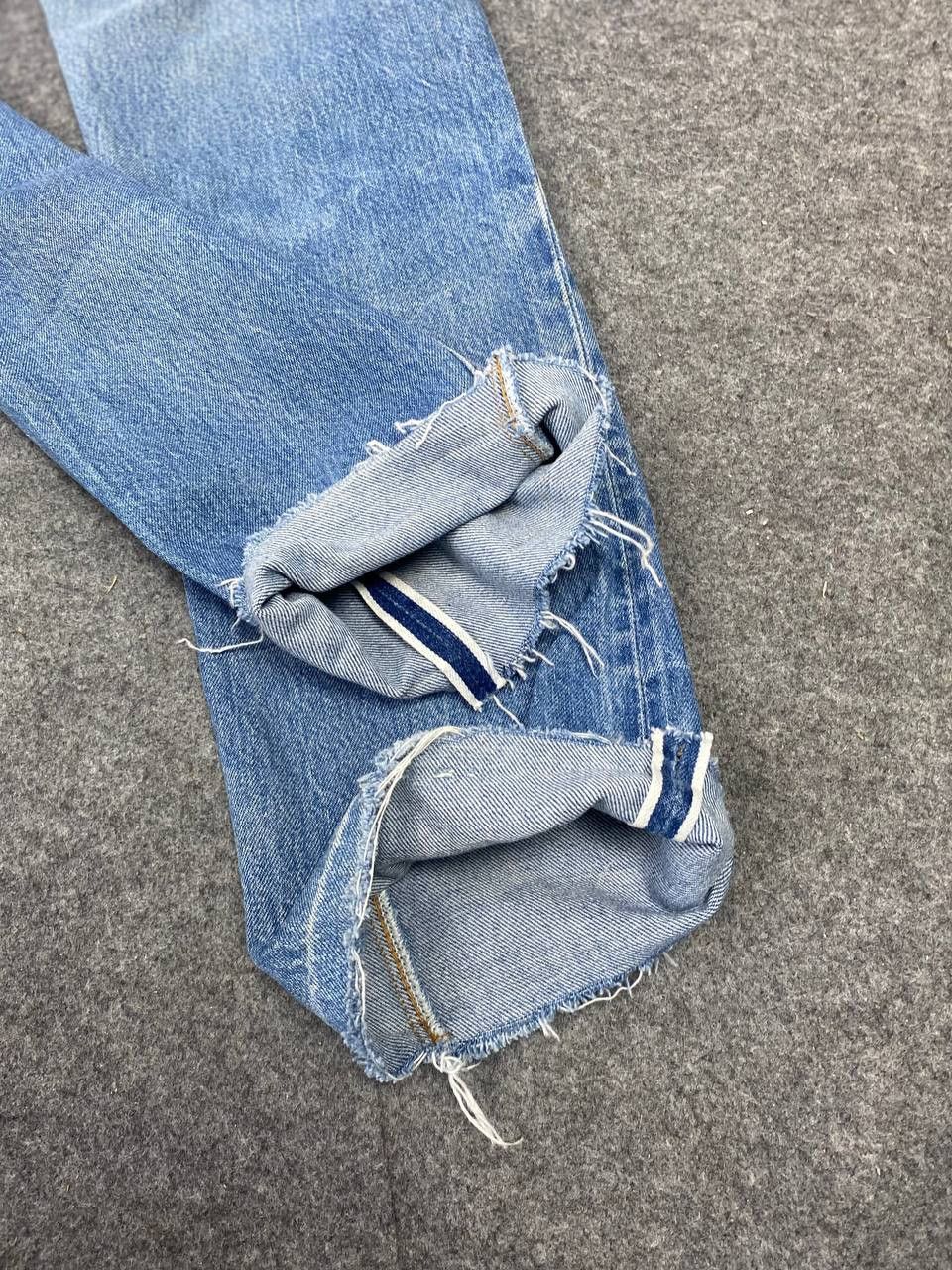Levi's vintage 80s levis 501 redline selvedge denim nice design Size US 28 / EU 44 - 8 Thumbnail
