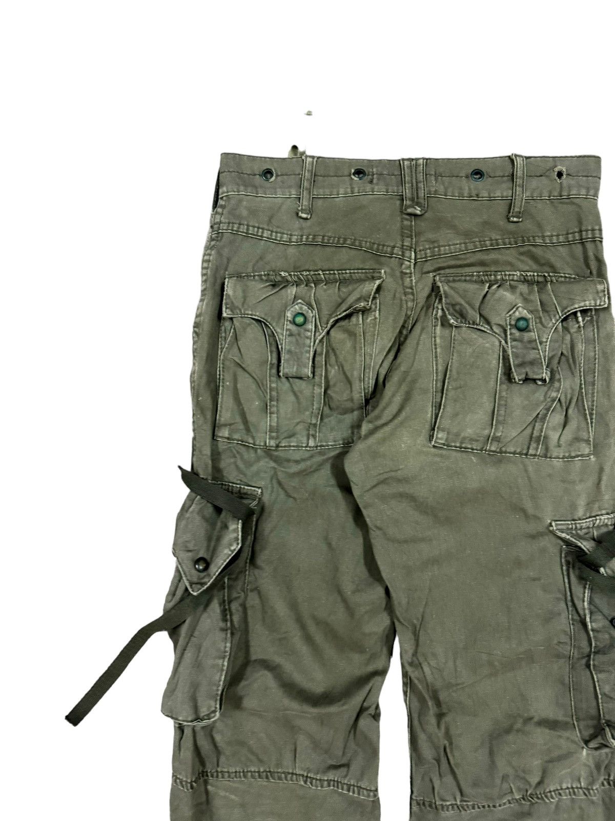 Japanese Brand × Orslow × Vintage Vtg🔥Japanese Brand Bondage Parachute Cargo Pants Size US 30 / EU 46 - 16 Thumbnail