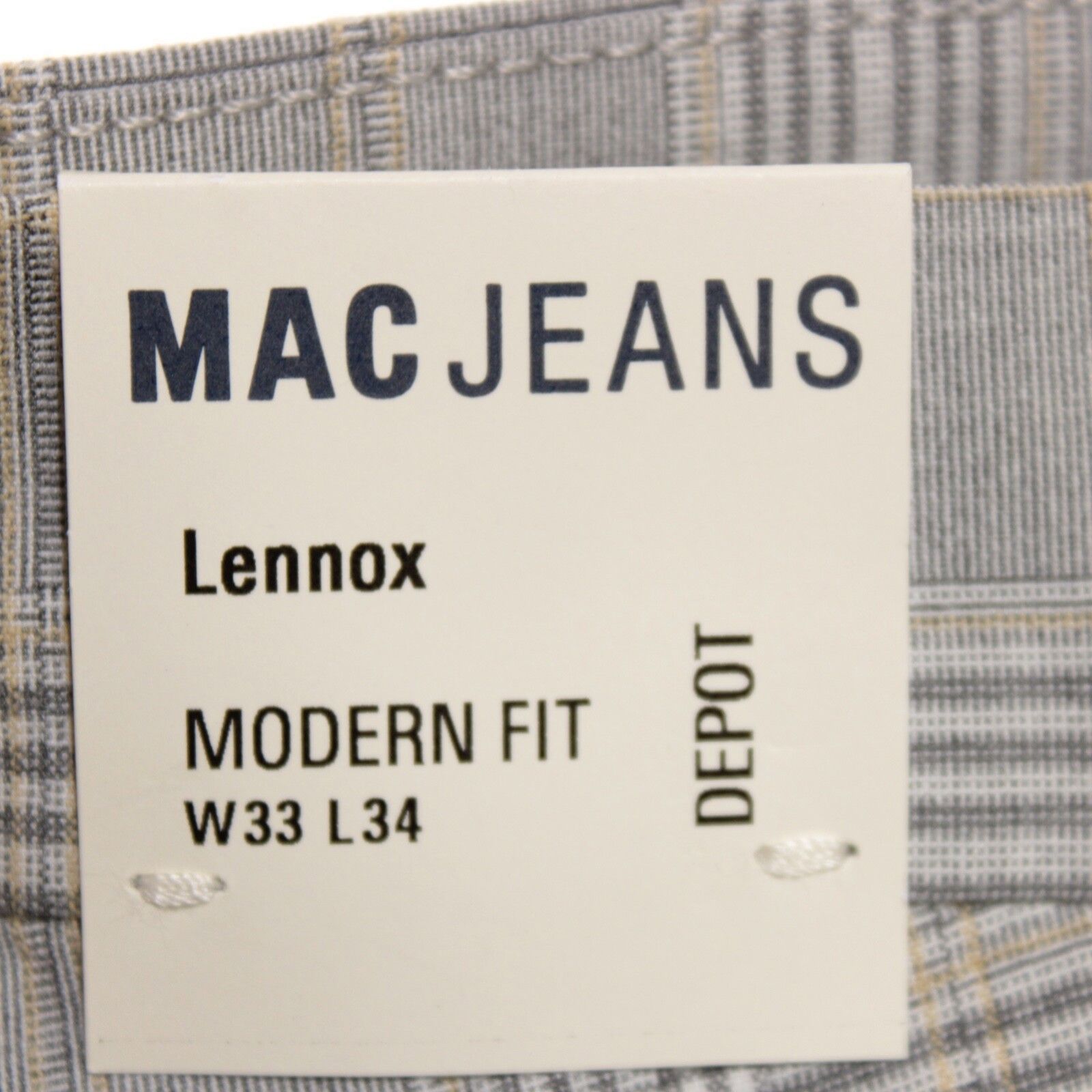 MAC Jeans Mac Jeans New with tags Chinos Size 33 US In Gray Size US 33 - 5 Thumbnail